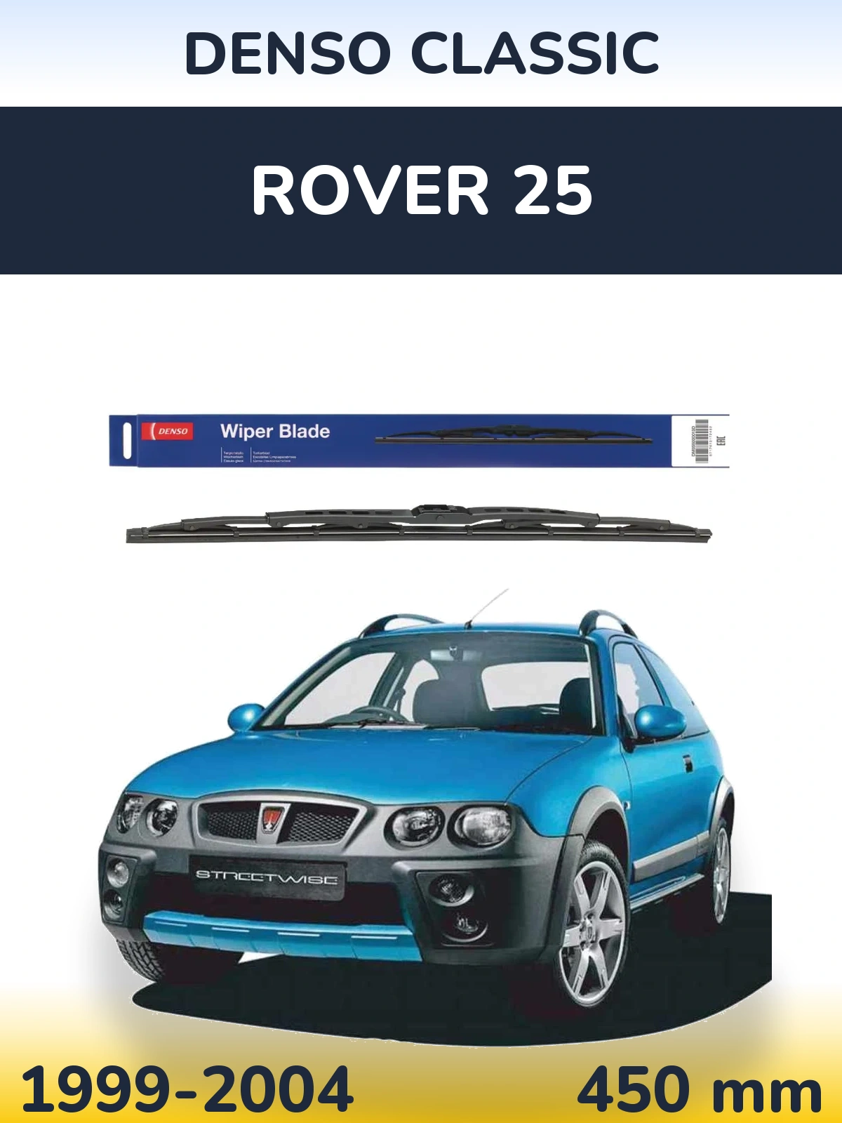 Torkarblad Denso Classic för Rover 25