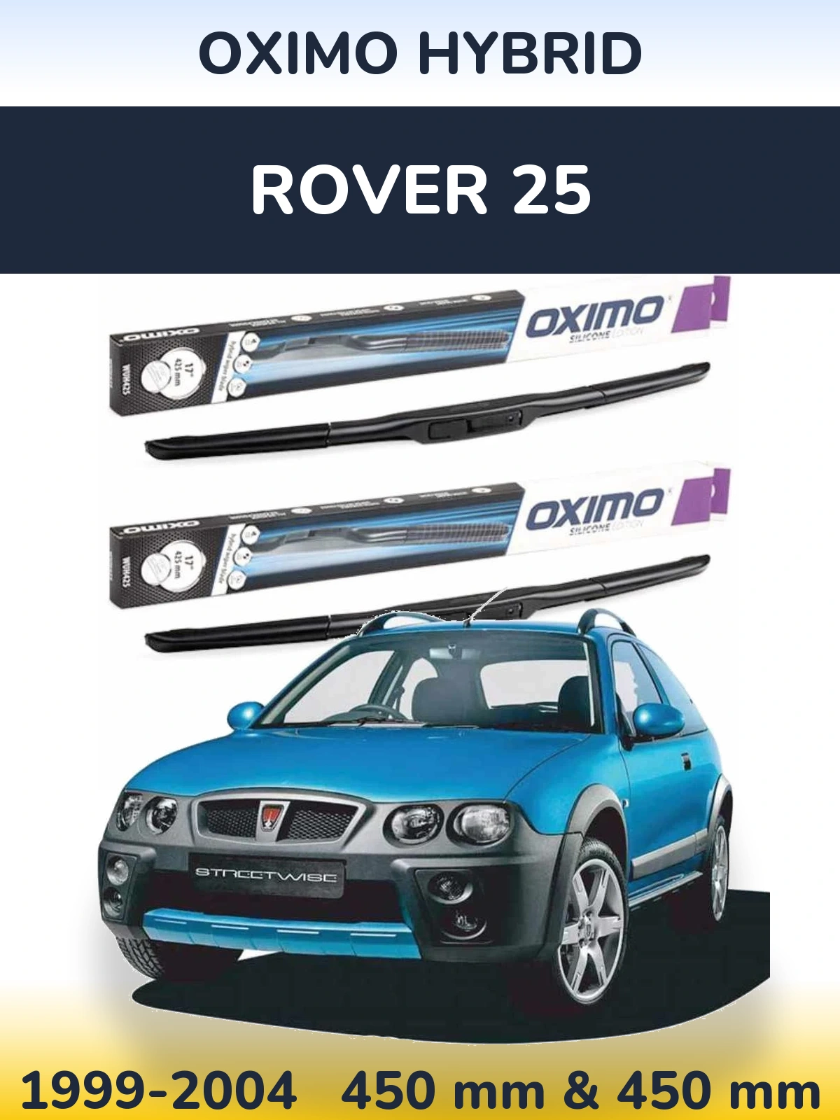 Torkarblad Oximo Hybrid för Rover 25