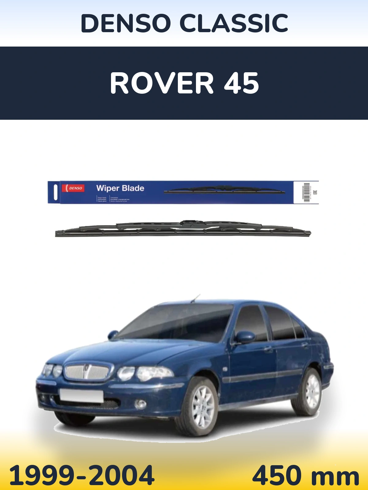 Torkarblad Denso Classic för Rover 45