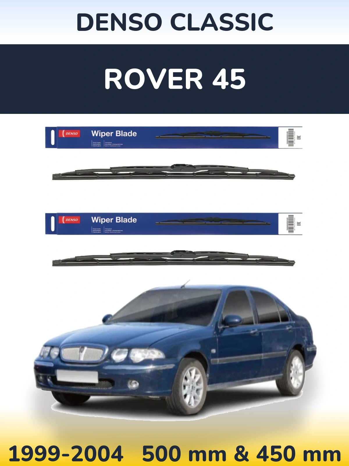 Torkarblad Denso Classic för Rover 45