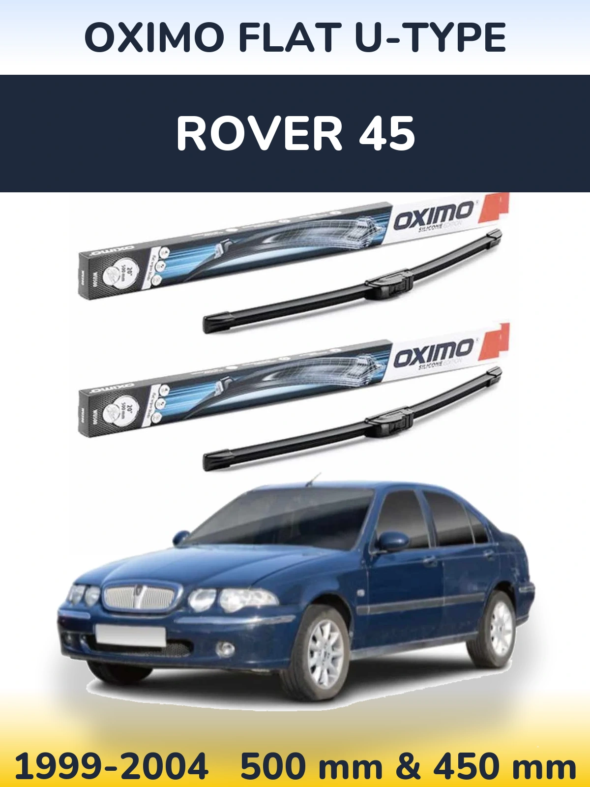 Torkarblad Oximo Flat U-type för Rover 45