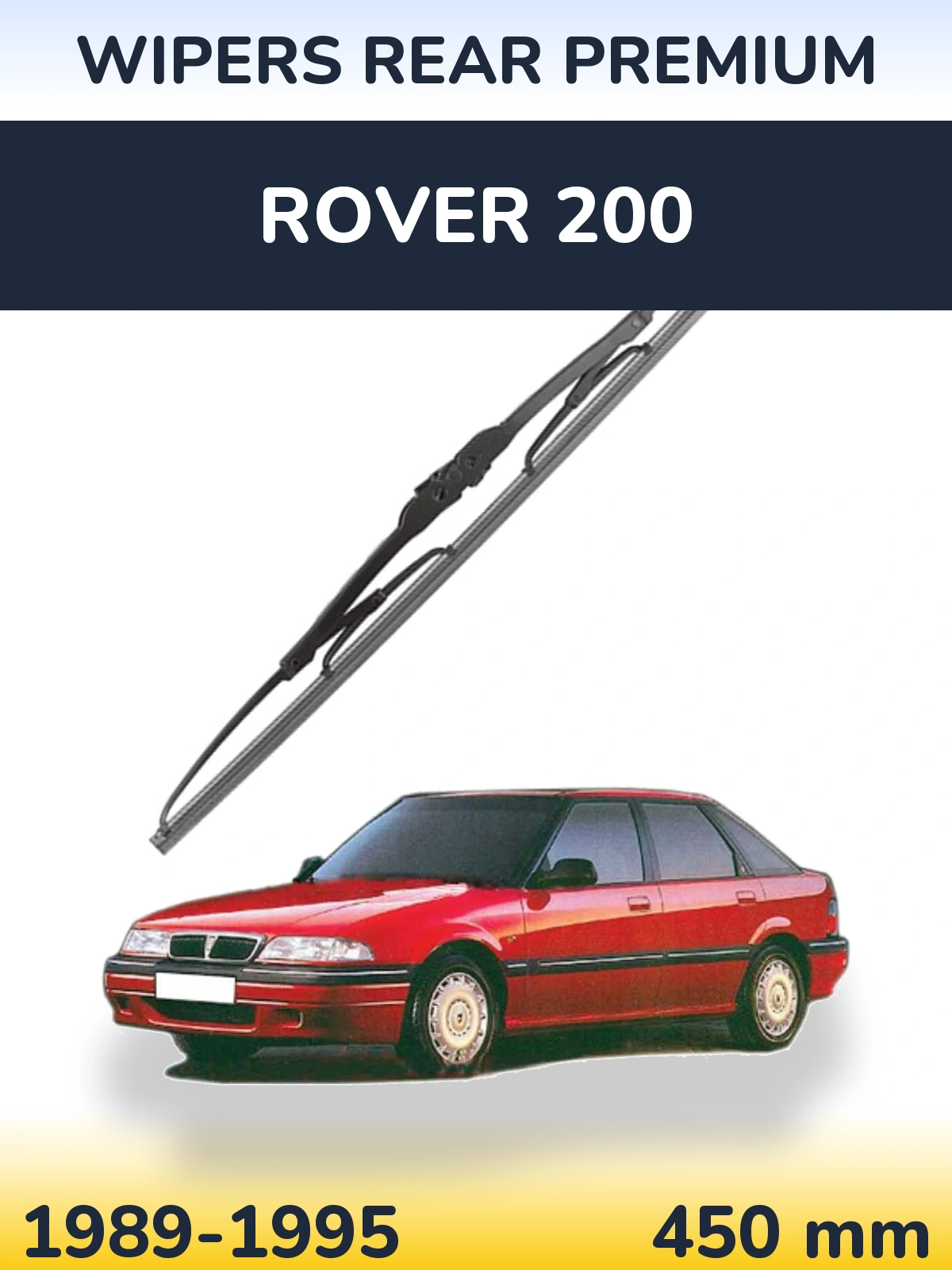 Torkarblad WIPERS REAR PREMIUM för Rover 200