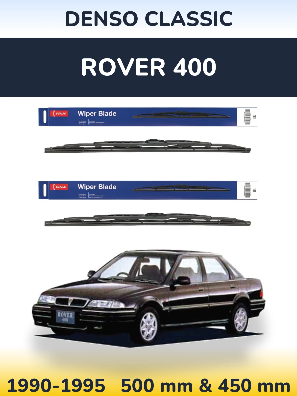 Torkarblad Denso Classic för Rover 400