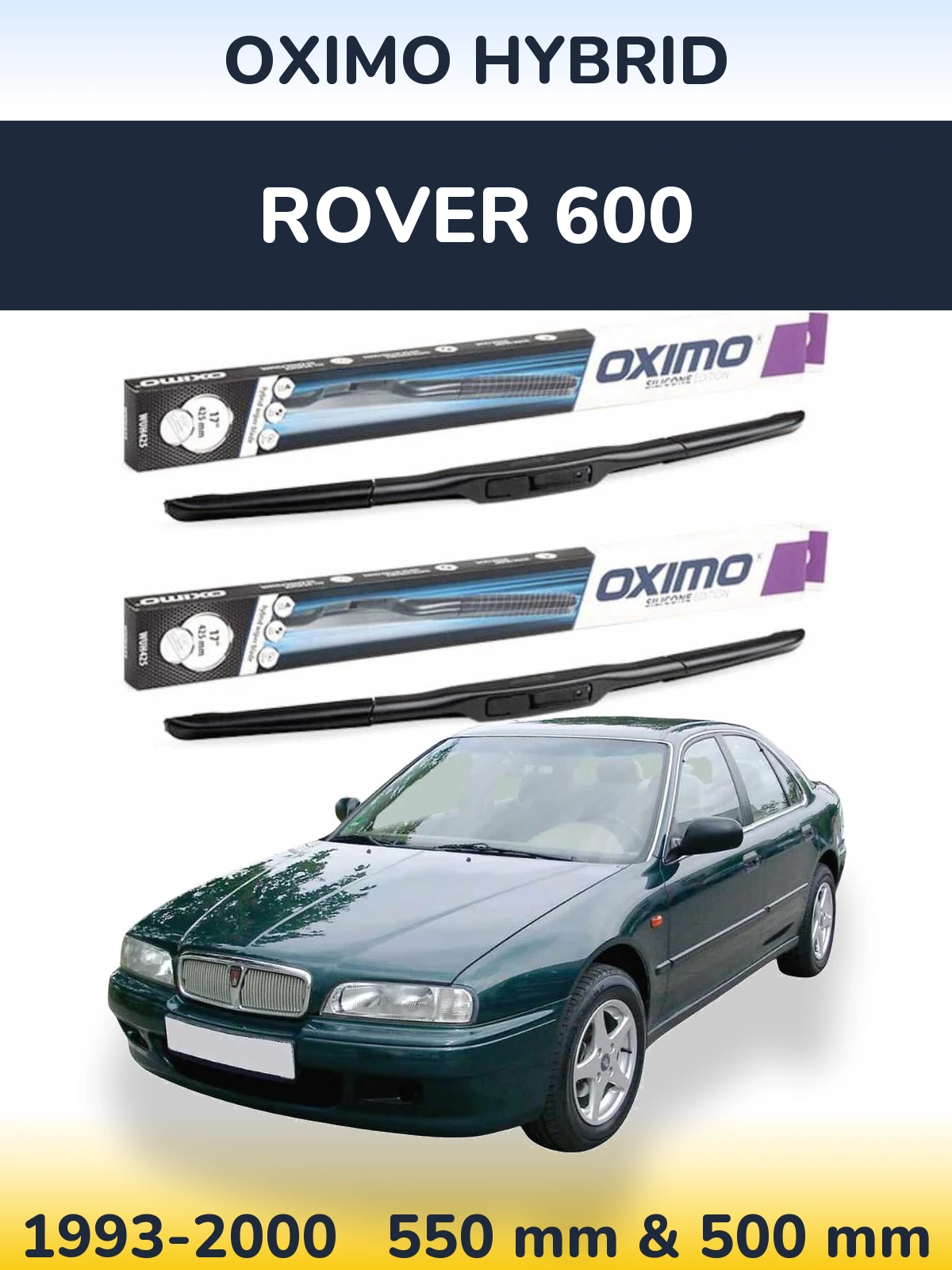Torkarblad Oximo Hybrid för Rover 600