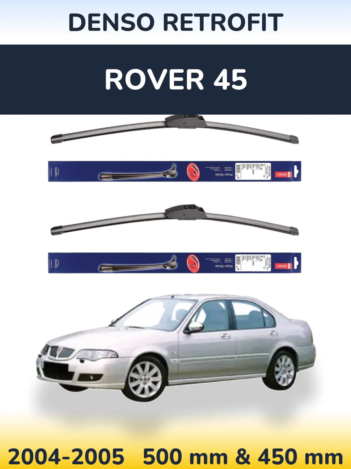 Torkarblad Denso Retrofit för Rover 45