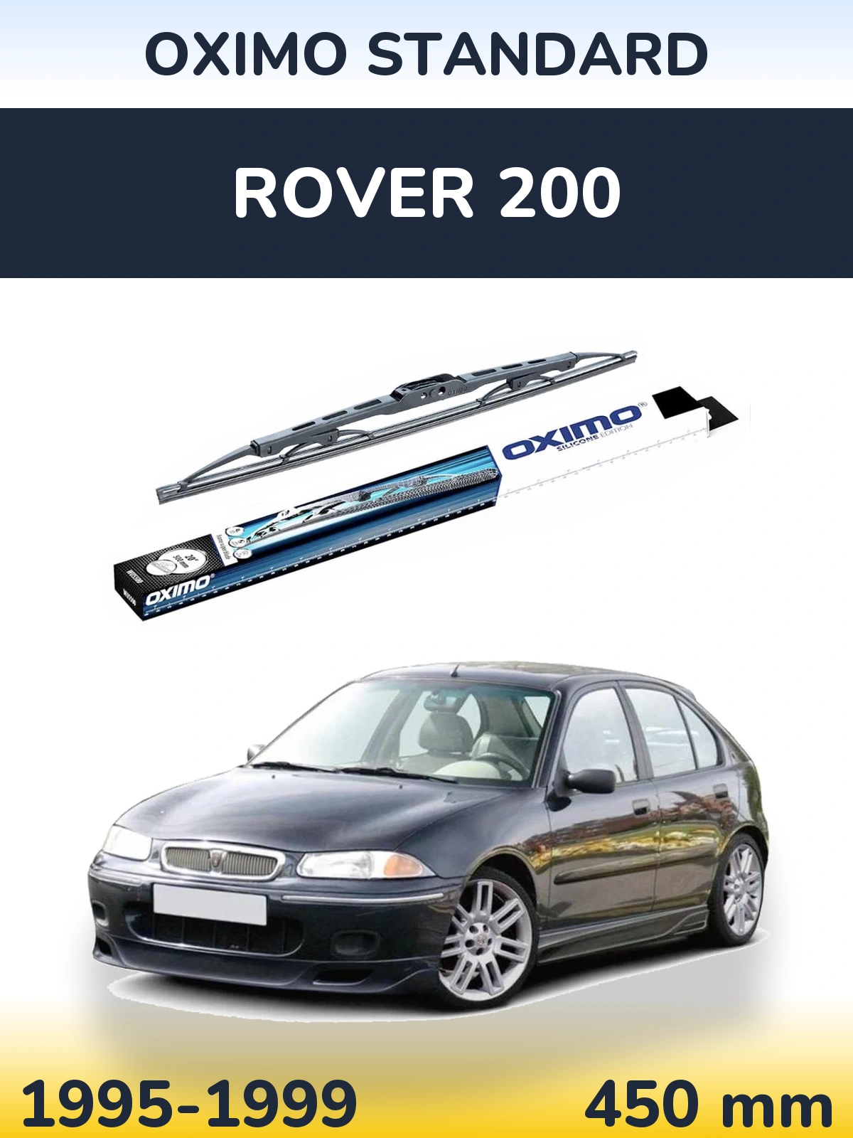Torkarblad Oximo Standard för Rover 200
