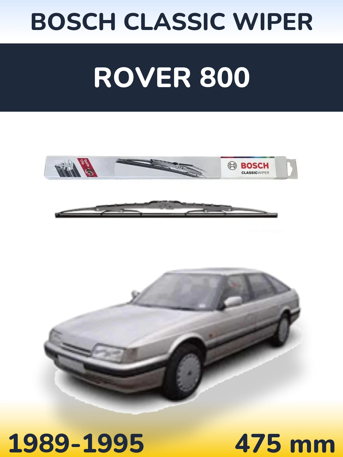 Torkarblad BOSCH Classic Wiper för Rover 800