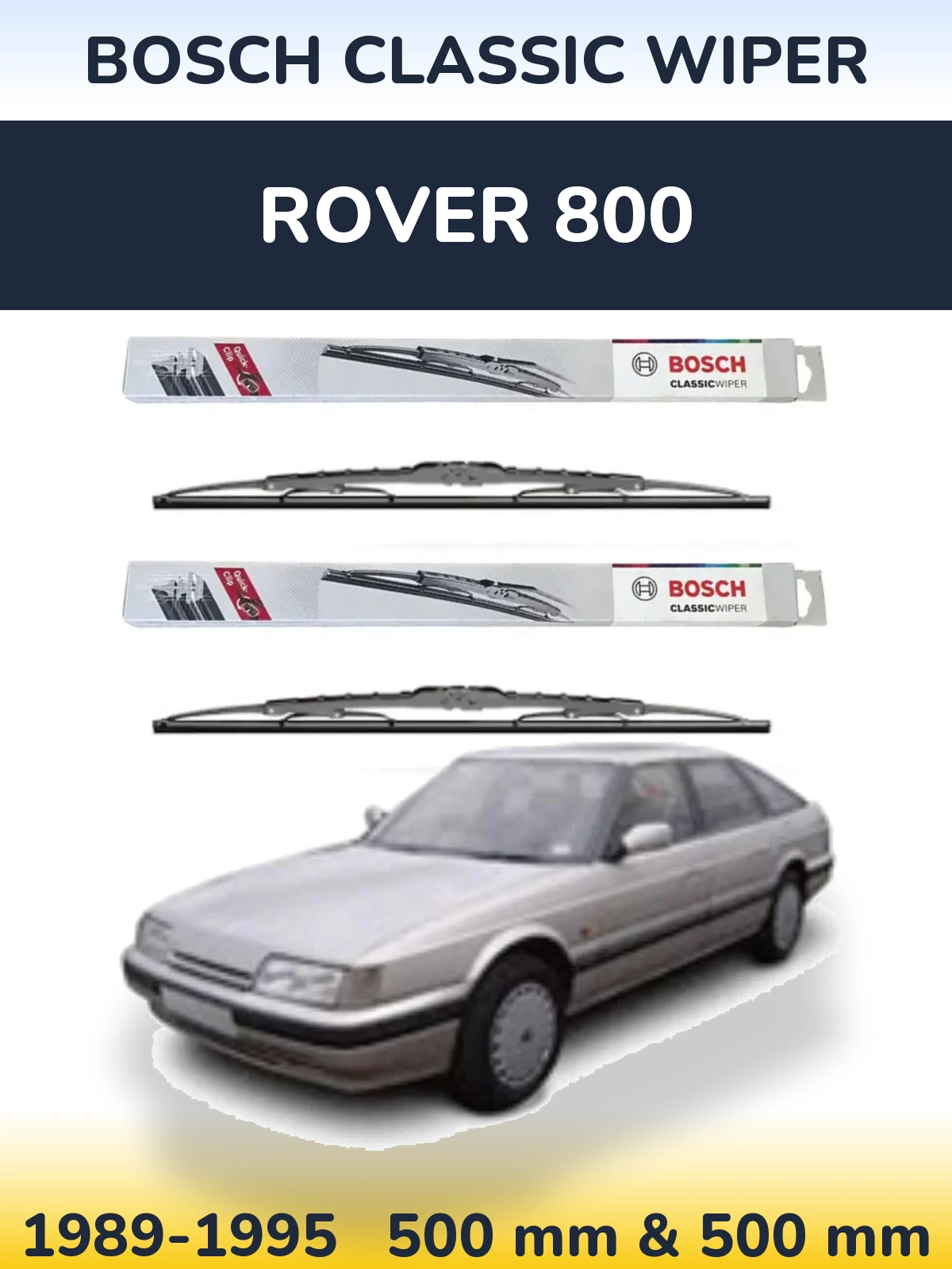 Torkarblad BOSCH Classic Wiper för Rover 800