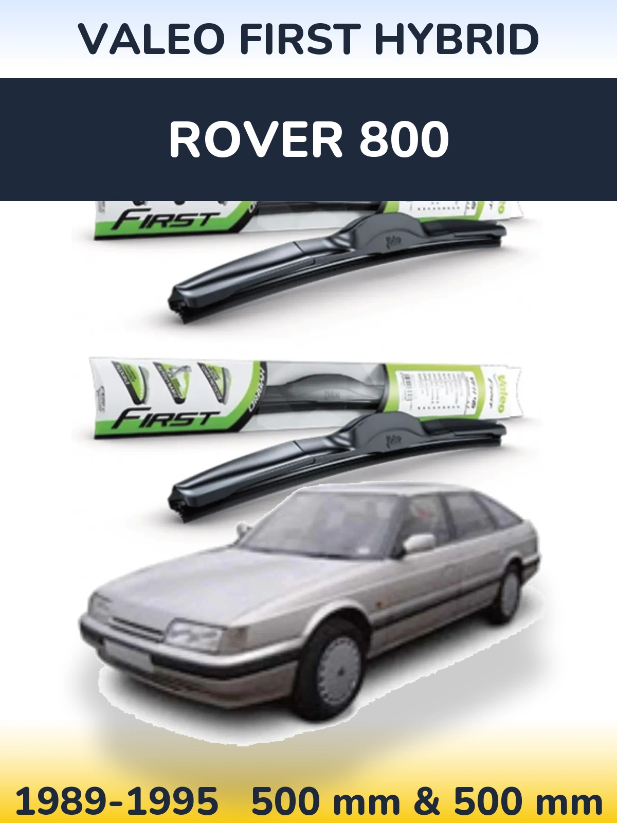 Torkarblad Valeo First Hybrid för Rover 800