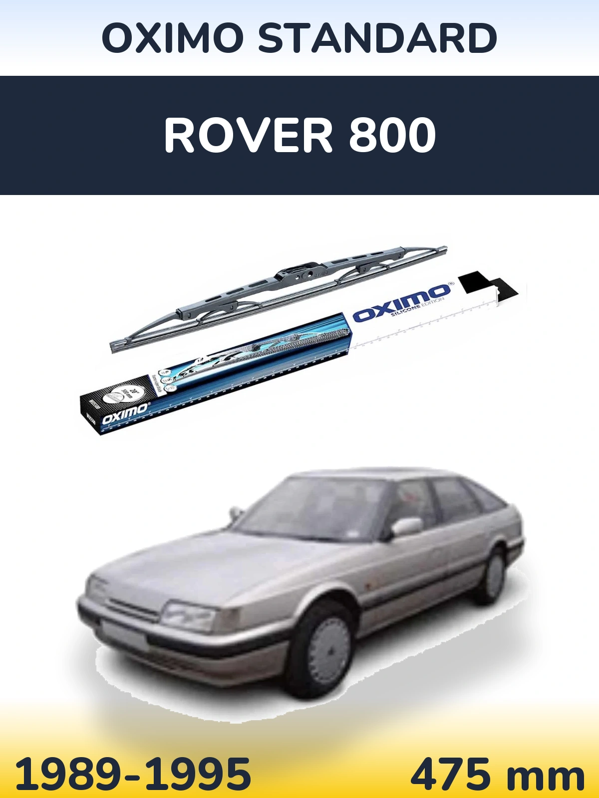 Torkarblad Oximo Standard för Rover 800