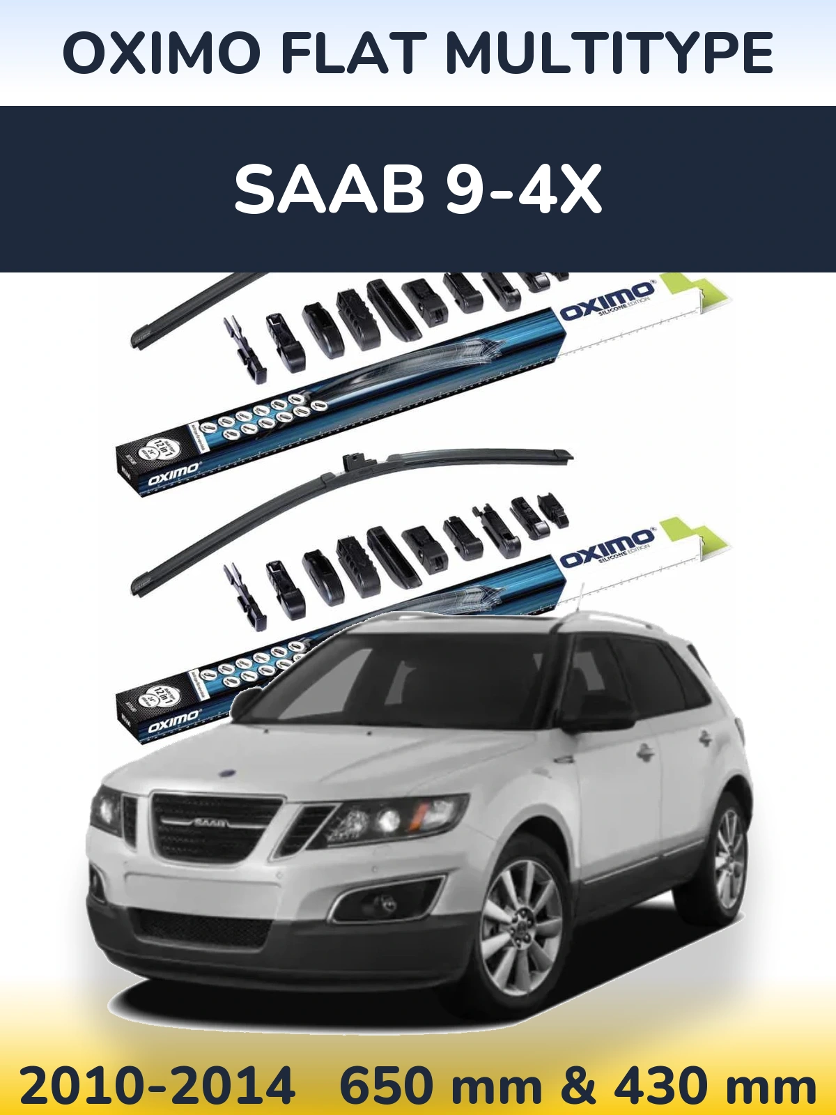 Torkarblad Oximo Flat MultiType för SAAB 9-4X