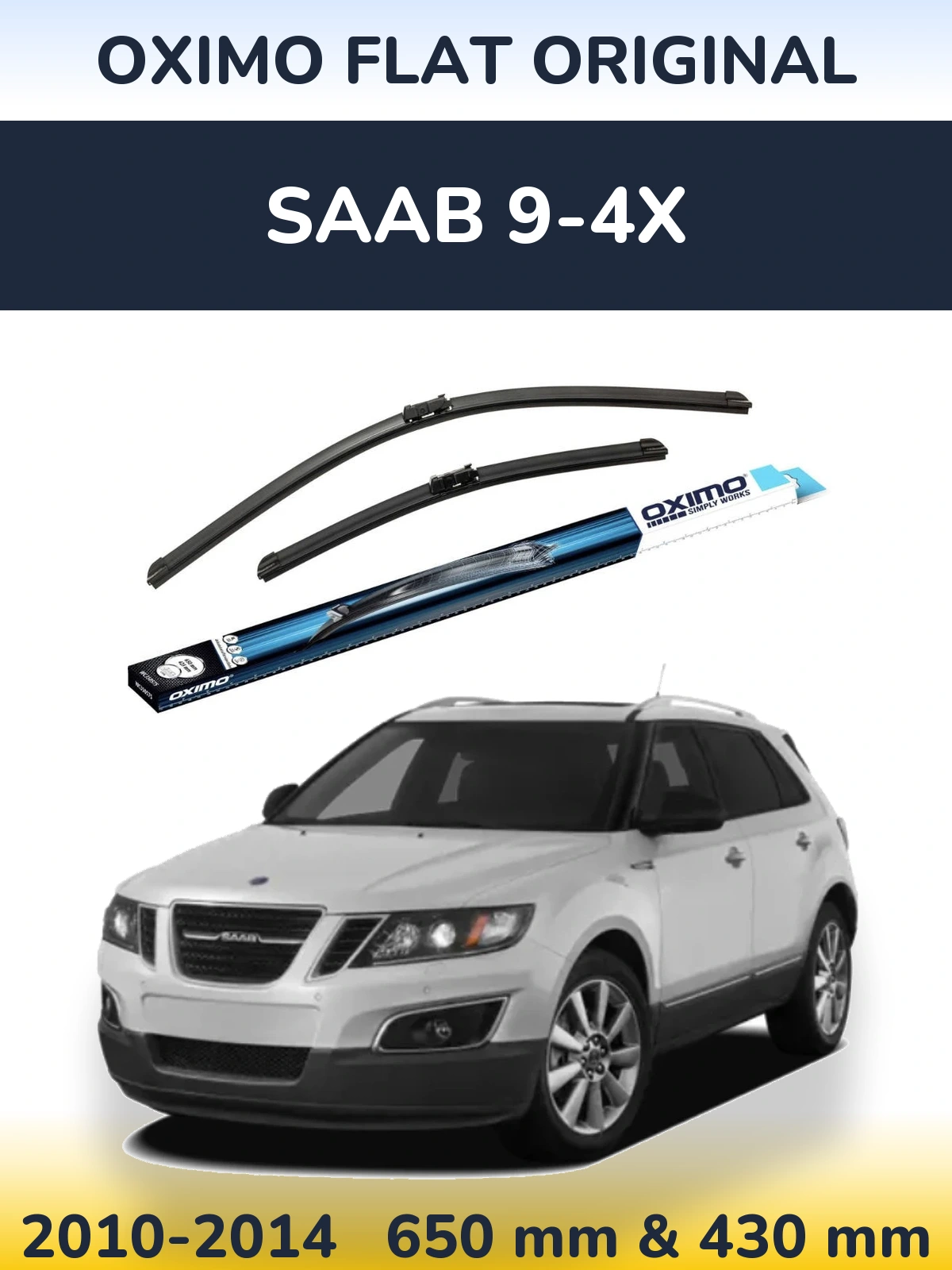 Torkarblad Oximo Flat Original för SAAB 9-4X