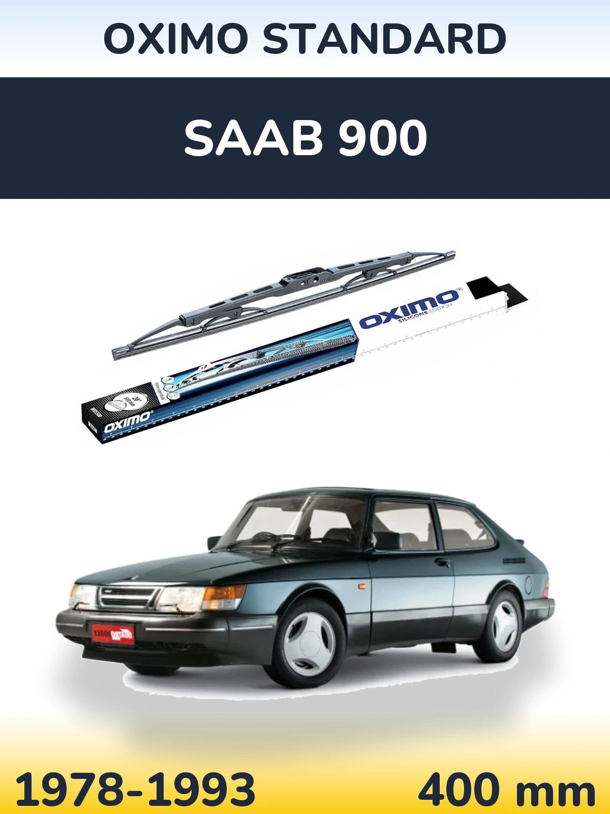 Torkarblad Oximo Standard för SAAB 900