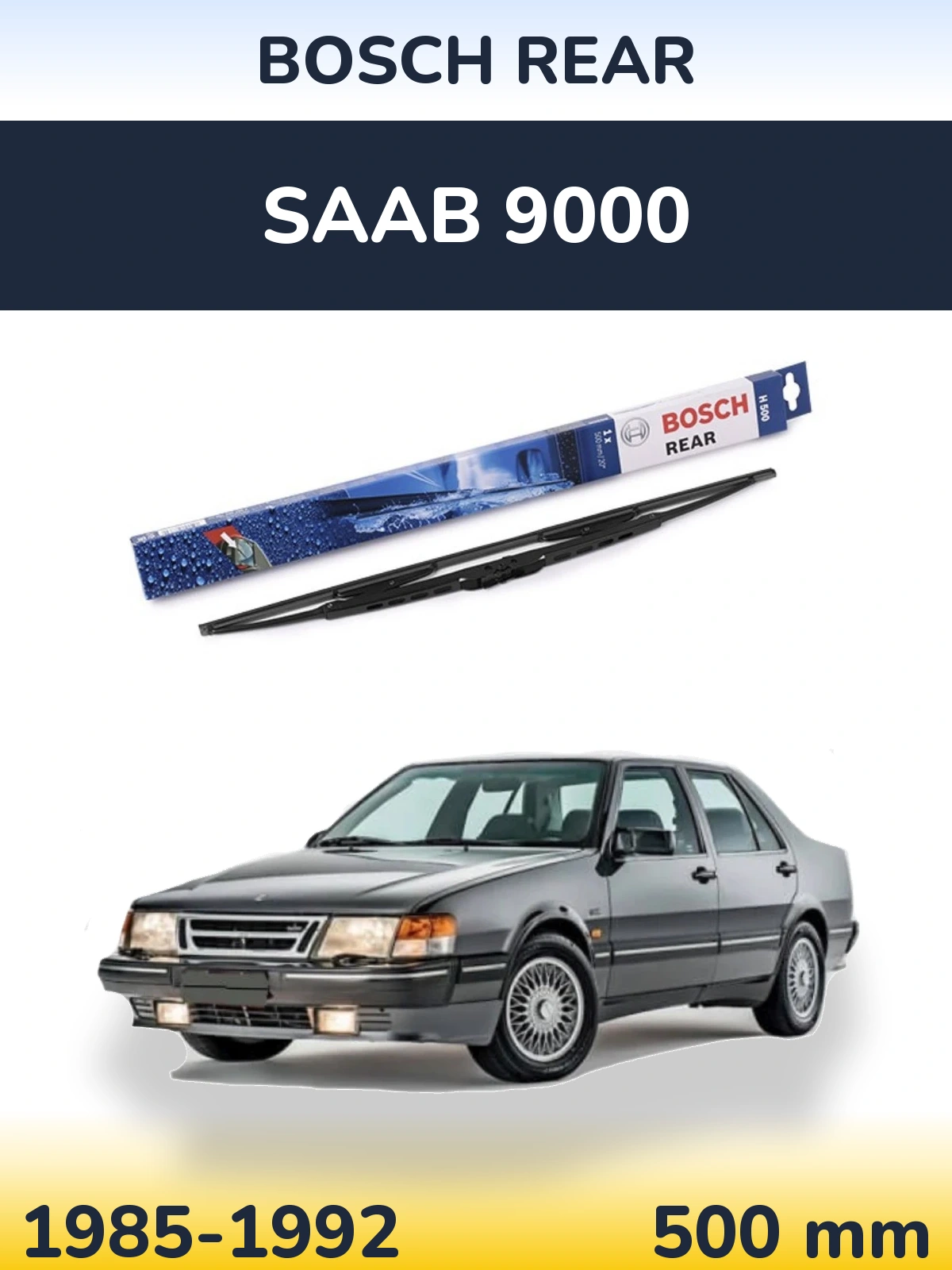 Torkarblad BOSCH Rear för SAAB 9000