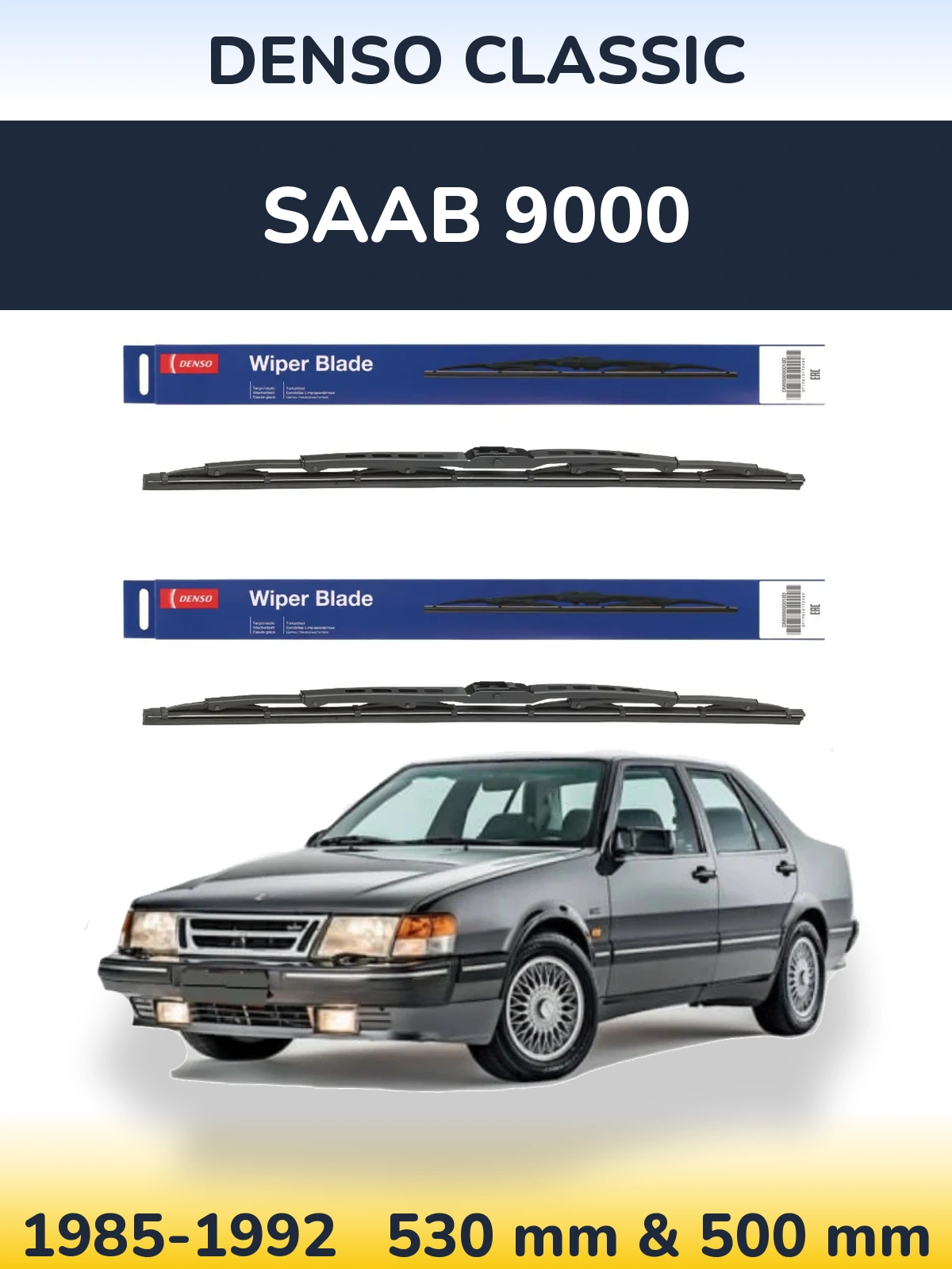 Torkarblad Denso Classic för SAAB 9000