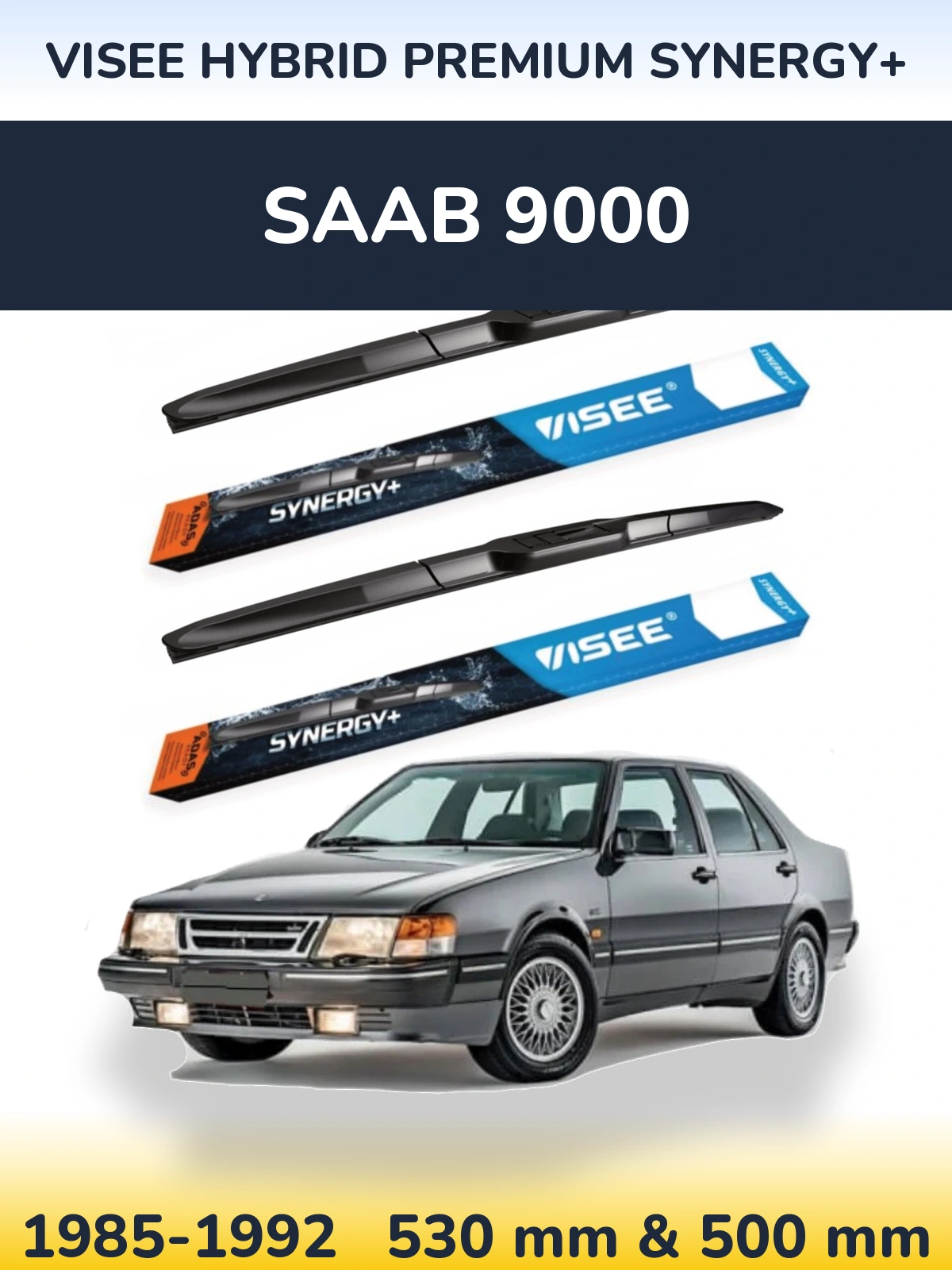 Torkarblad VISEE HYBRID PREMIUM SYNERGY+ för SAAB 9000