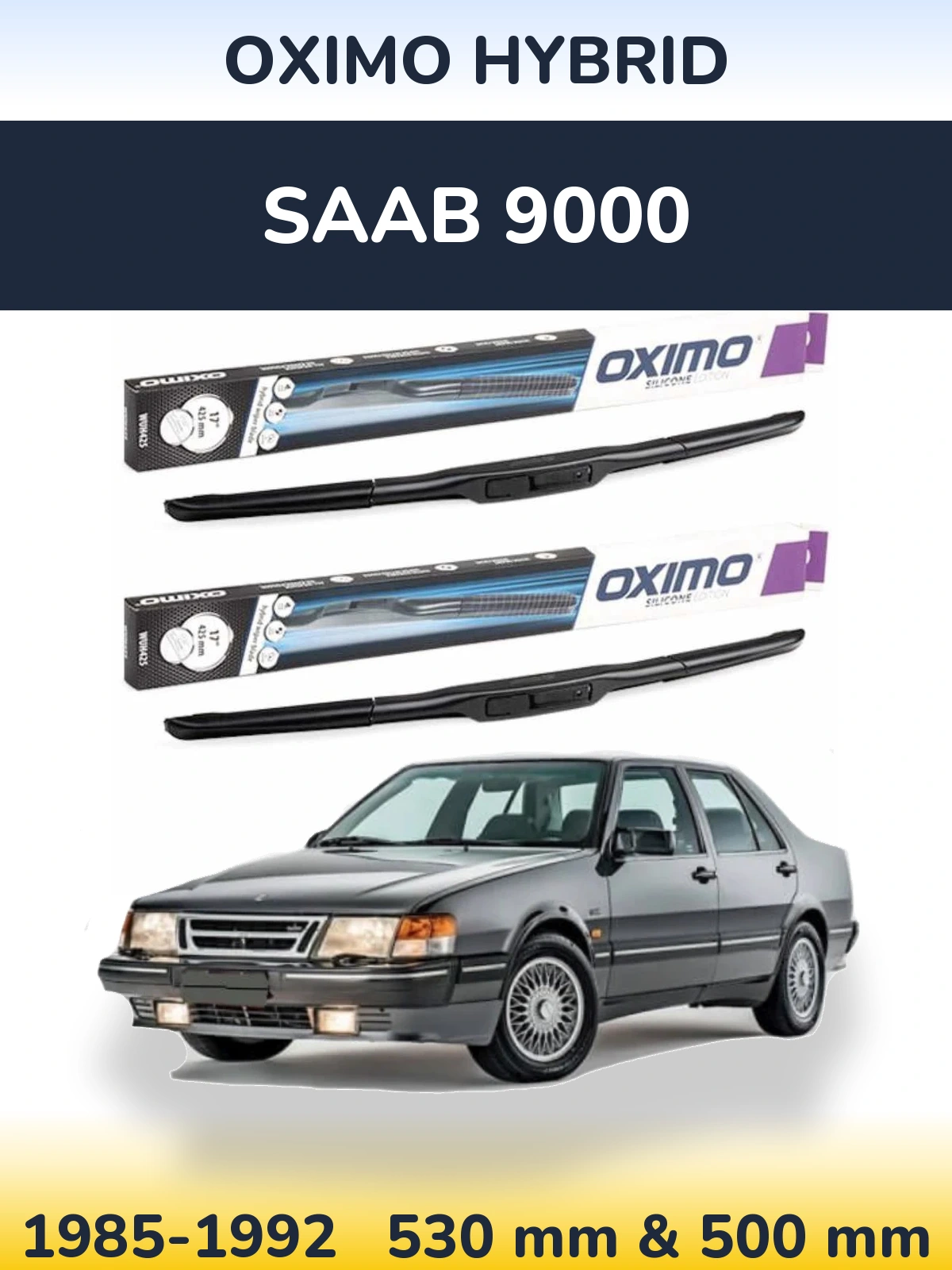 Torkarblad Oximo Hybrid för SAAB 9000