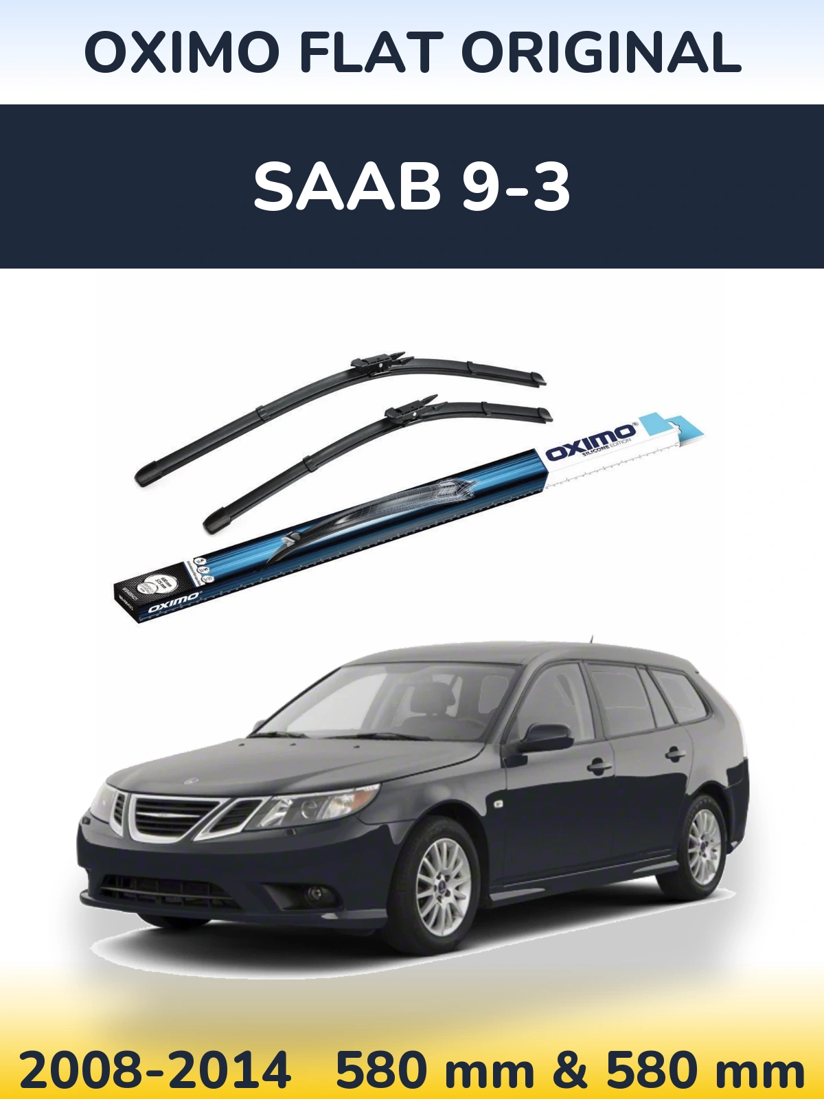 Torkarblad Oximo Flat Original för SAAB 9-3