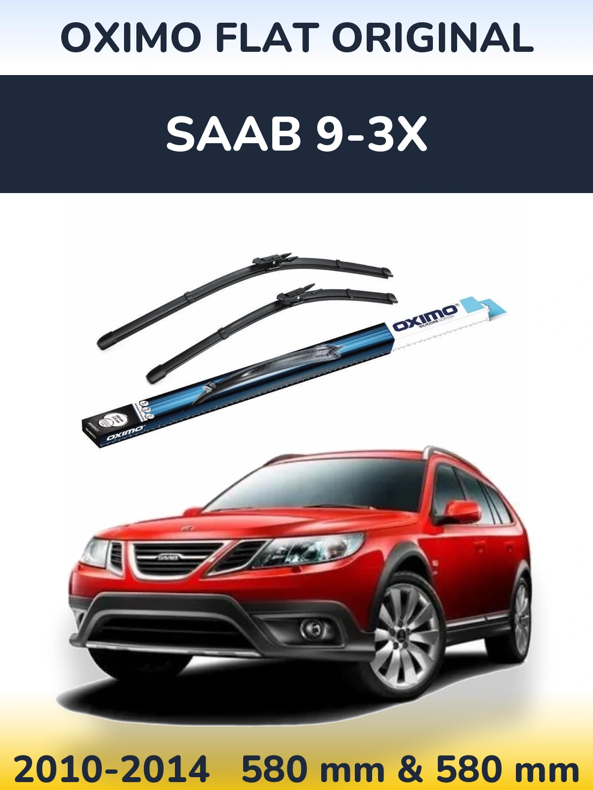 Torkarblad Oximo Flat Original för SAAB 9-3X