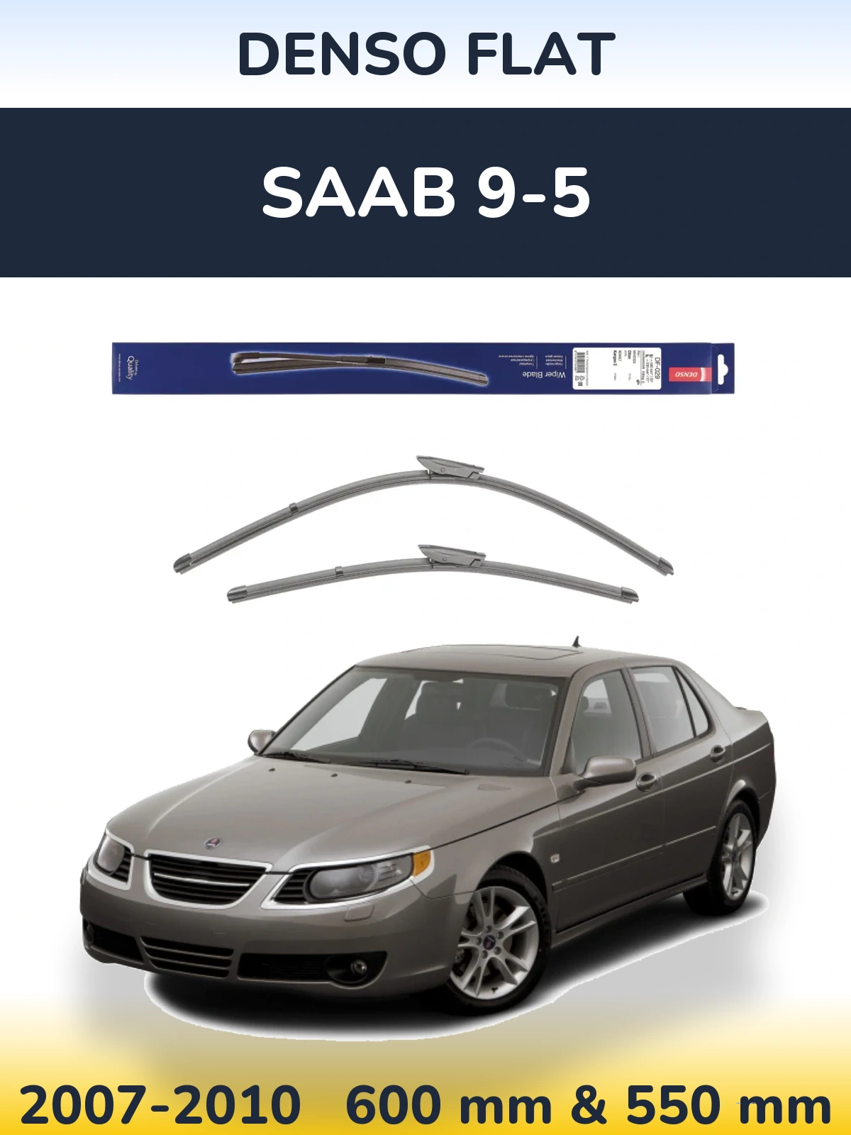 Torkarblad Denso Flat för SAAB 9-5
