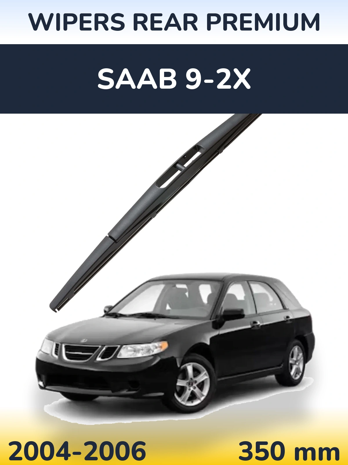 Torkarblad WIPERS REAR PREMIUM för SAAB 9-2X
