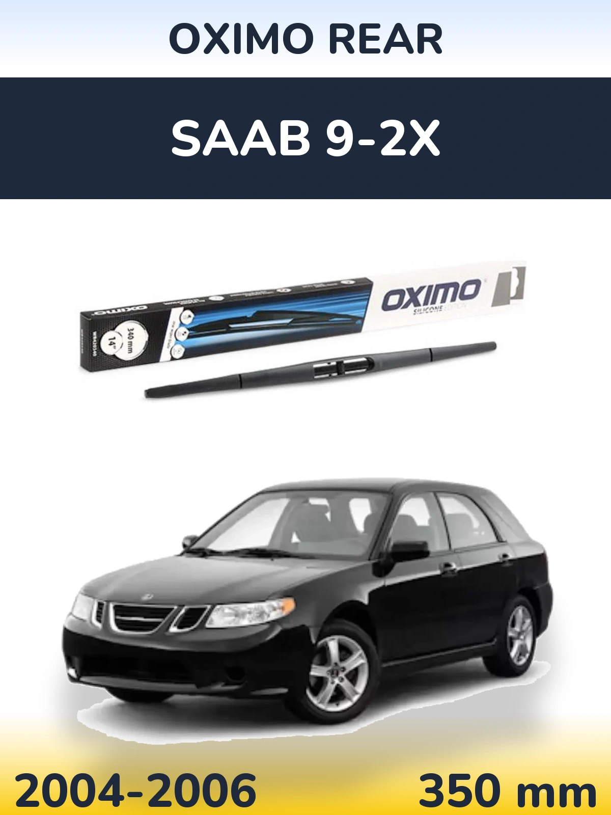 Torkarblad Oximo Rear för SAAB 9-2X