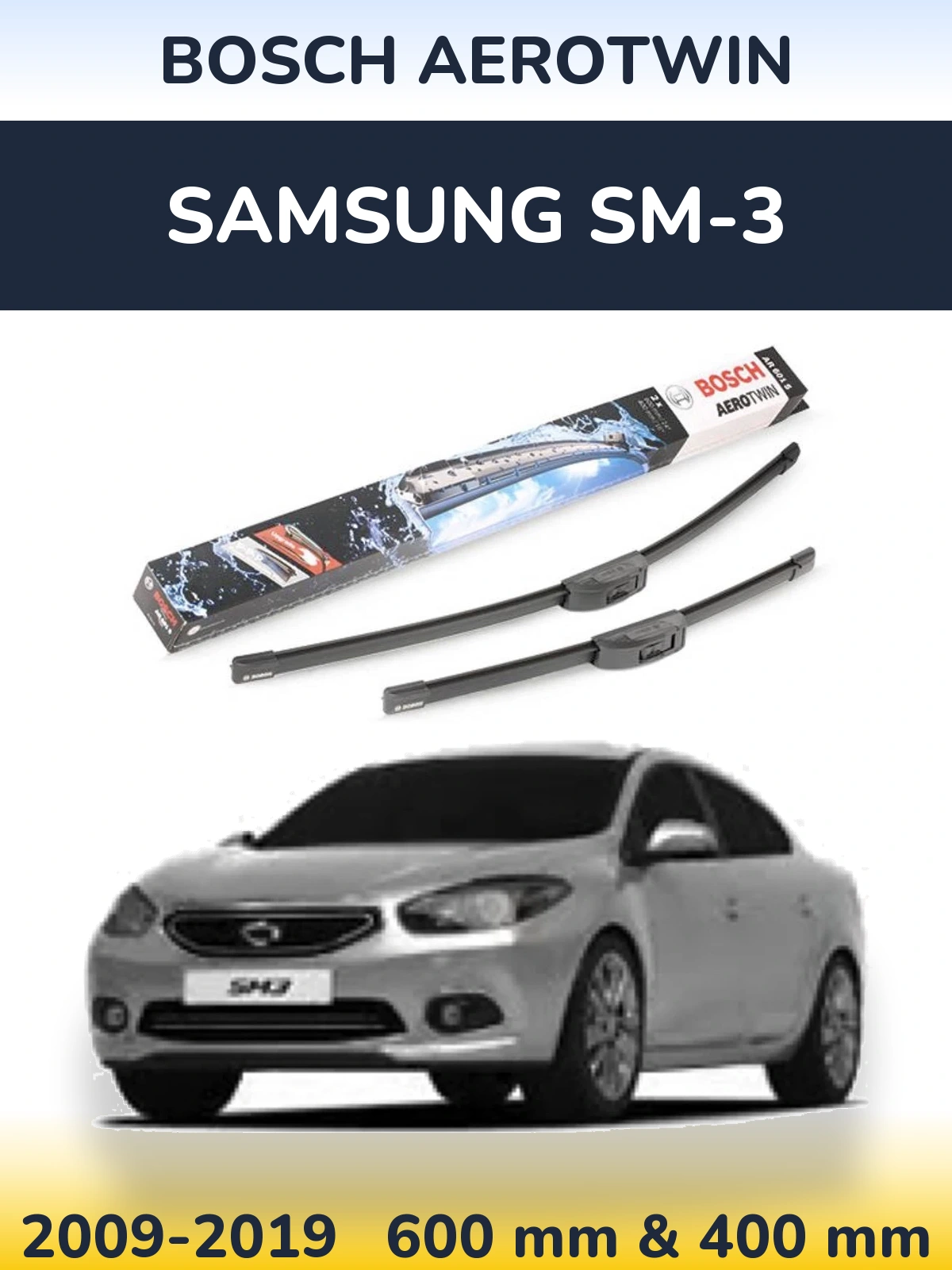 Torkarblad BOSCH AeroTwin för Samsung SM-3