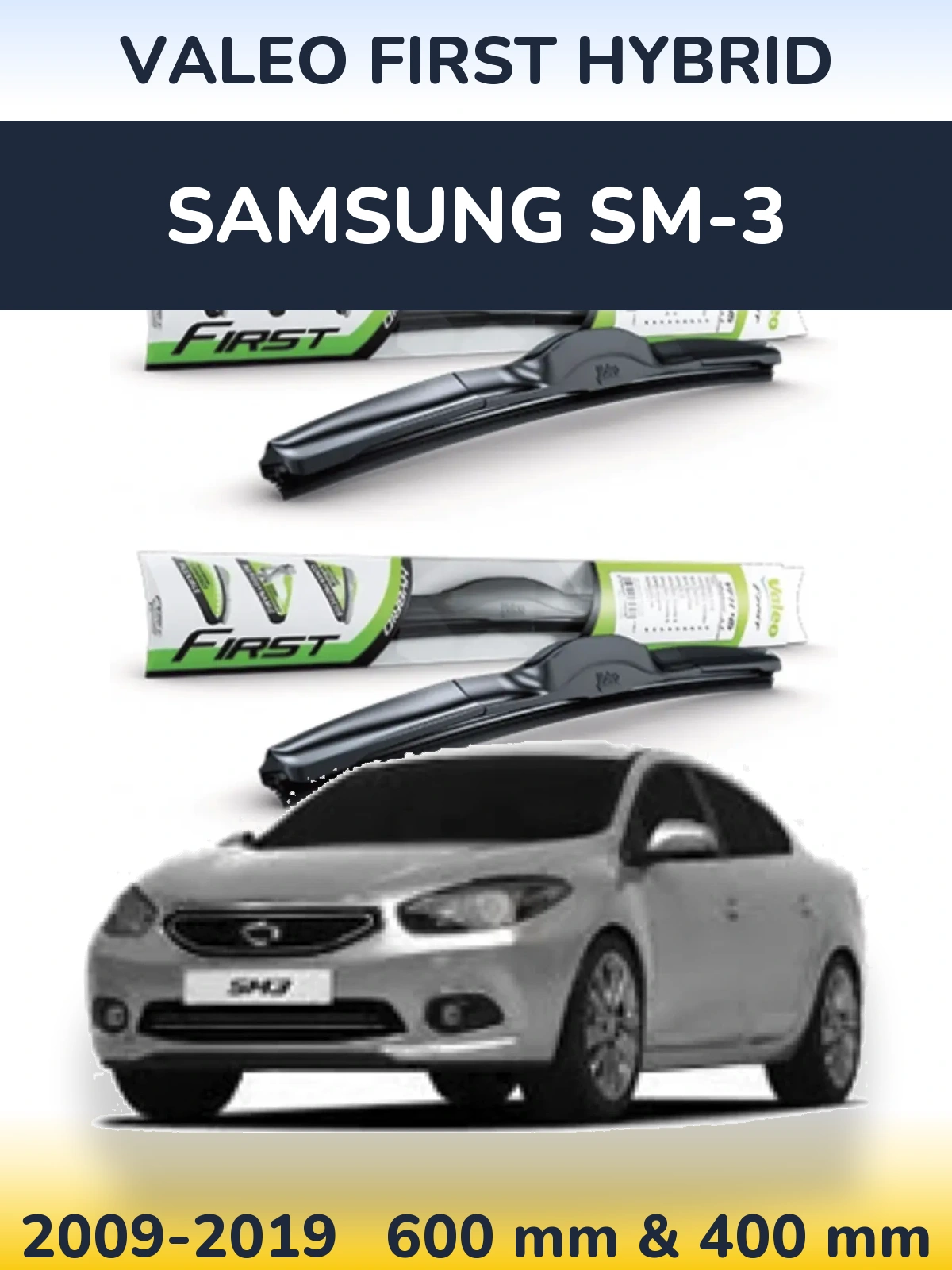 Torkarblad Valeo First Hybrid för Samsung SM-3