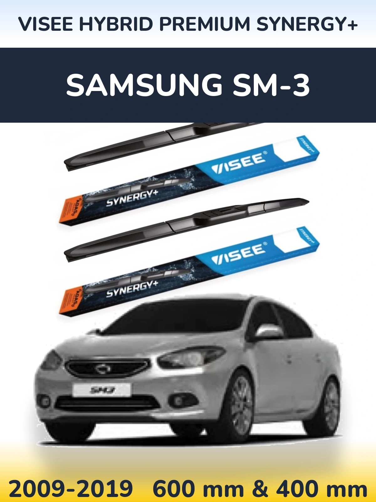 Torkarblad VISEE HYBRID PREMIUM SYNERGY+ för Samsung SM-3