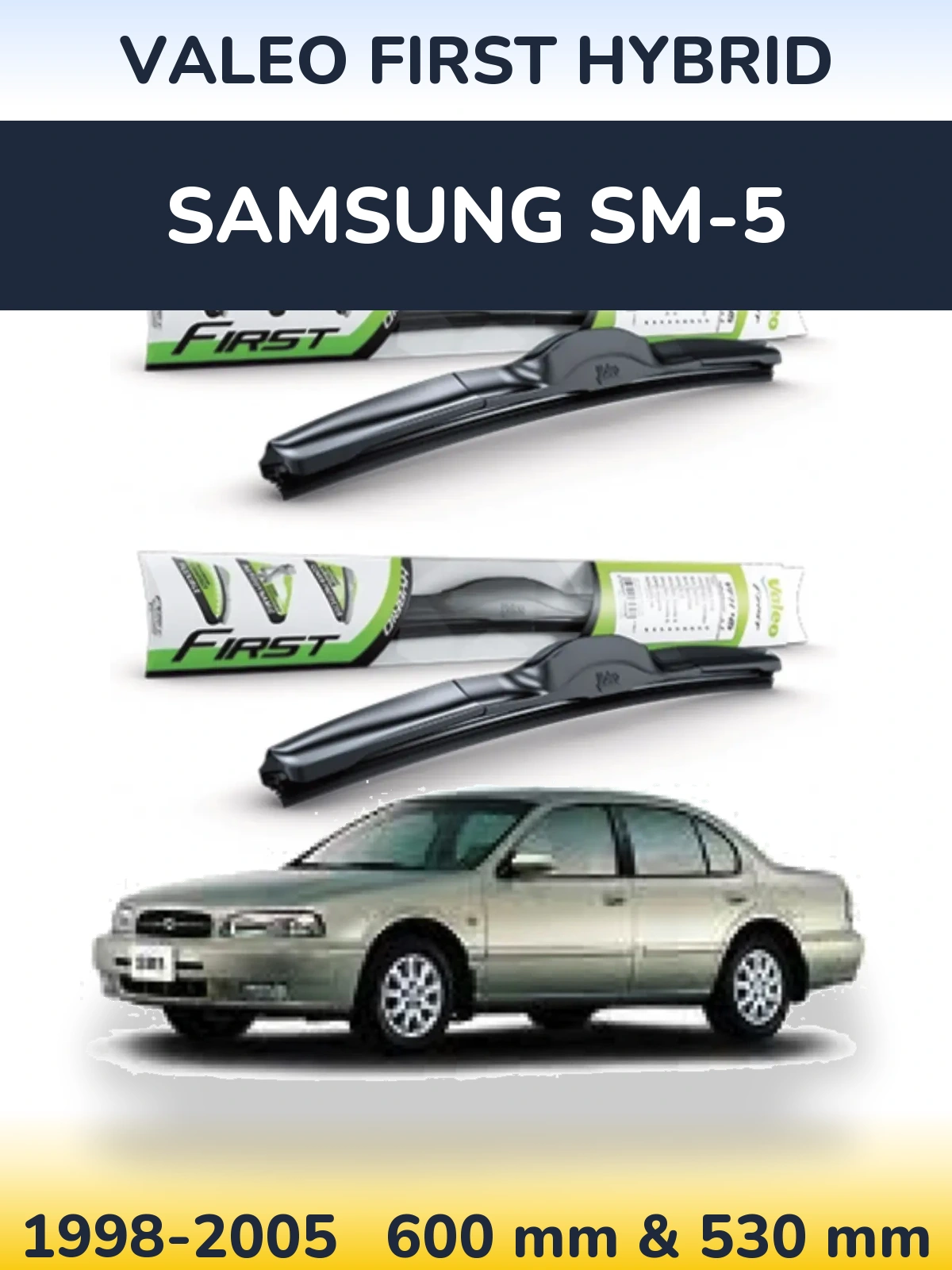 Torkarblad Valeo First Hybrid för Samsung SM-5