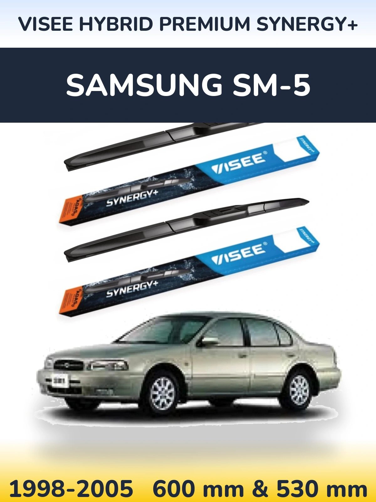 Torkarblad VISEE HYBRID PREMIUM SYNERGY+ för Samsung SM-5