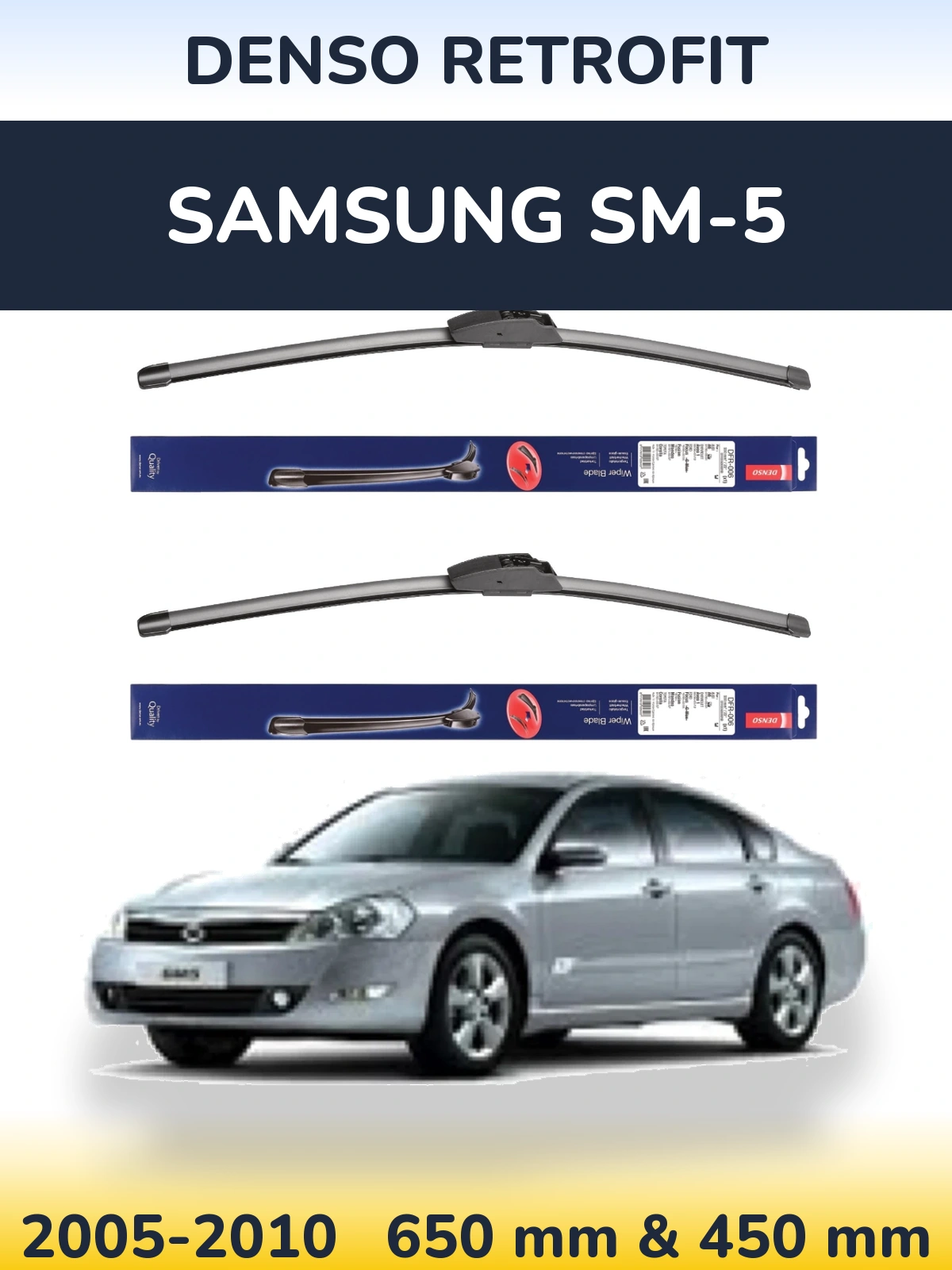 Torkarblad Denso Retrofit för Samsung SM-5