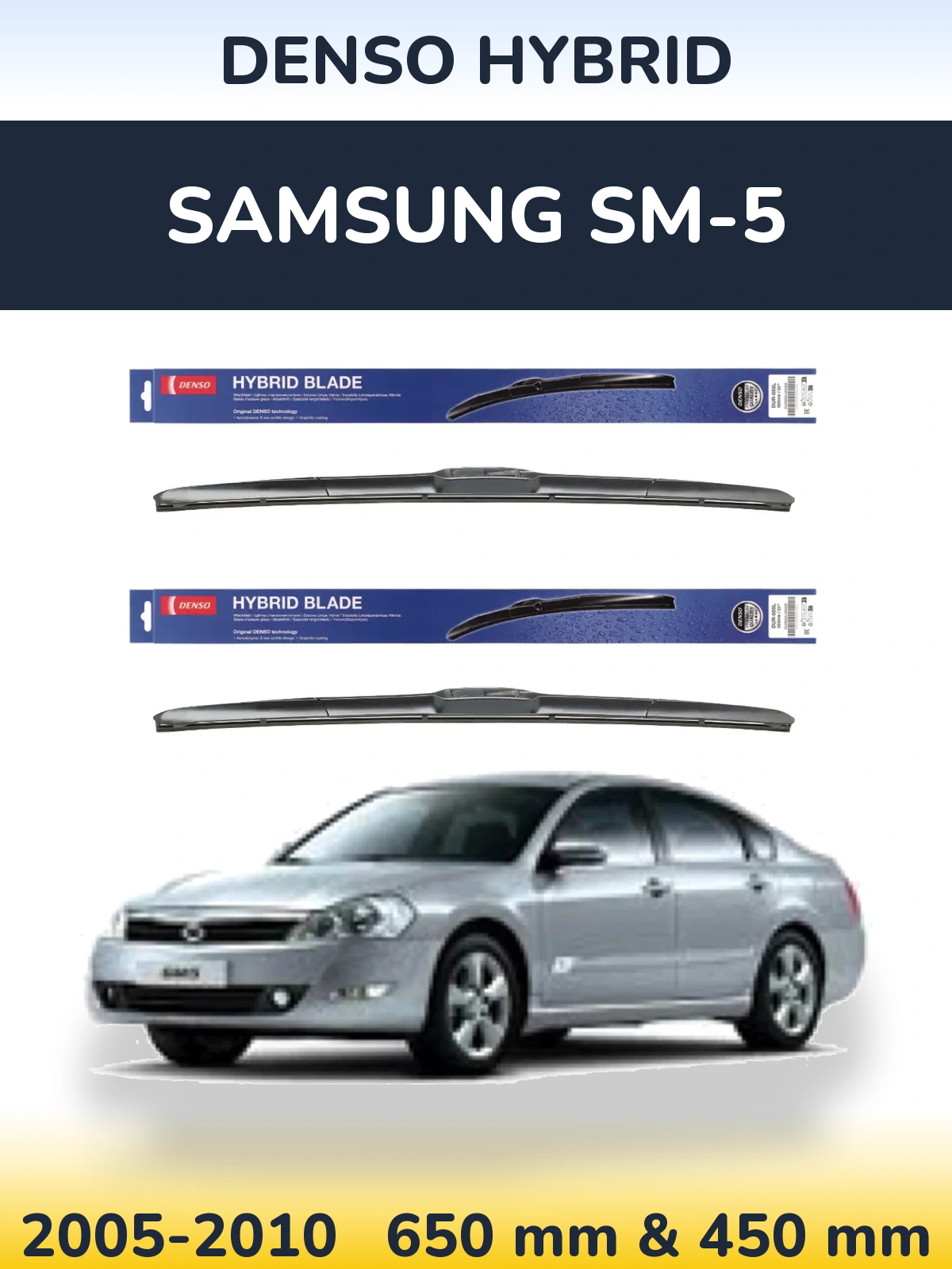 Torkarblad Denso Hybrid för Samsung SM-5
