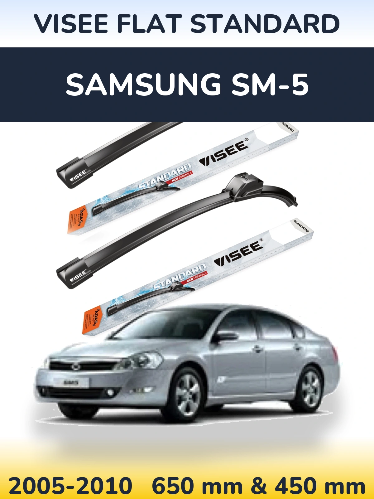 Torkarblad VISEE FLAT STANDARD för Samsung SM-5