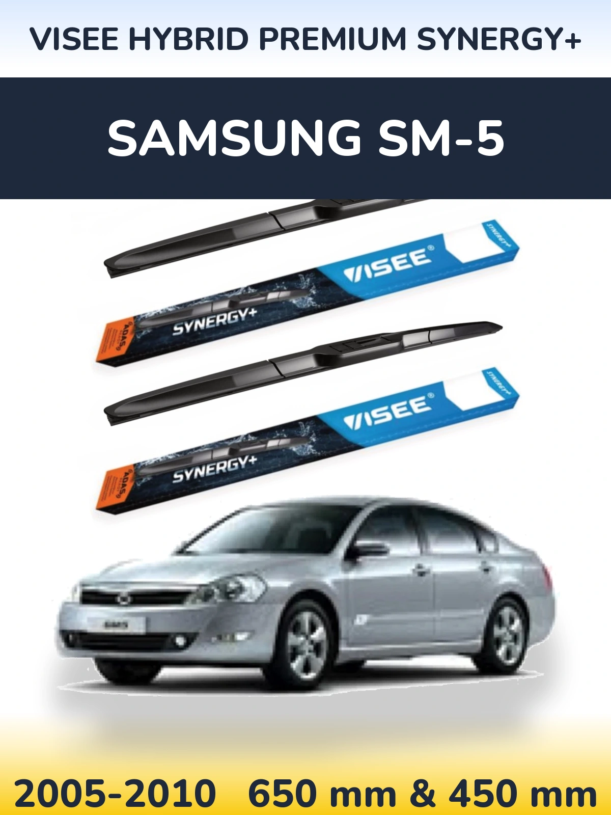 Torkarblad VISEE HYBRID PREMIUM SYNERGY+ för Samsung SM-5