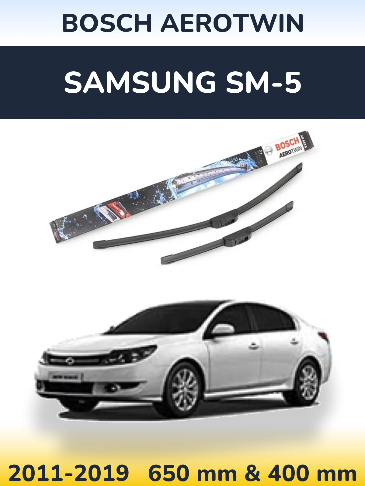 Torkarblad BOSCH AeroTwin för Samsung SM-5