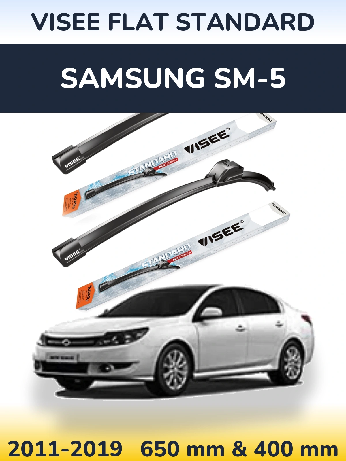 Torkarblad VISEE FLAT STANDARD för Samsung SM-5