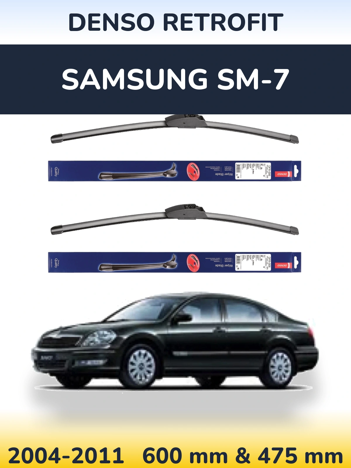 Torkarblad Denso Retrofit för Samsung SM-7