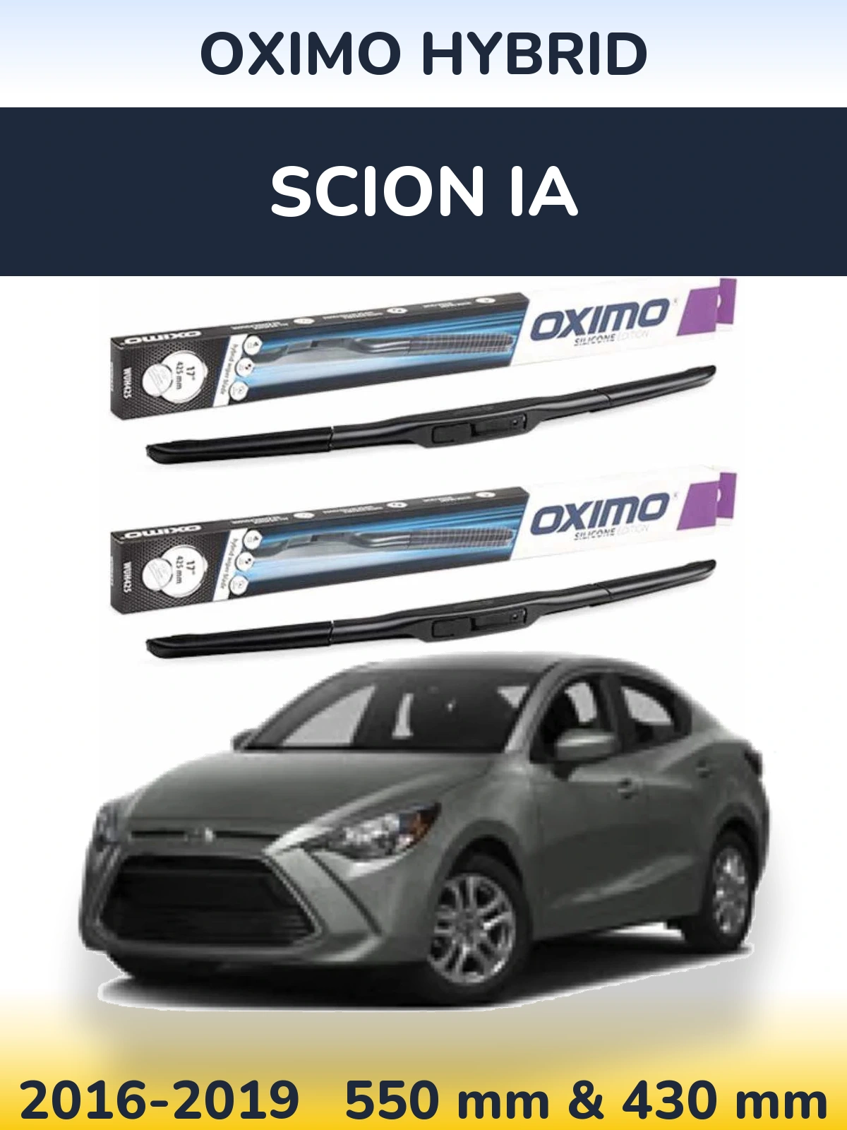 Torkarblad Oximo Hybrid för Scion iA