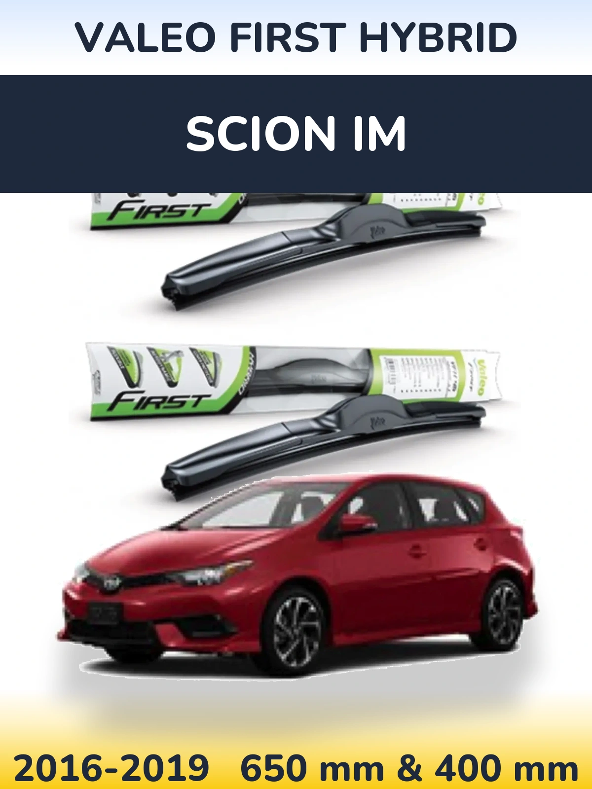Torkarblad Valeo First Hybrid för Scion iM