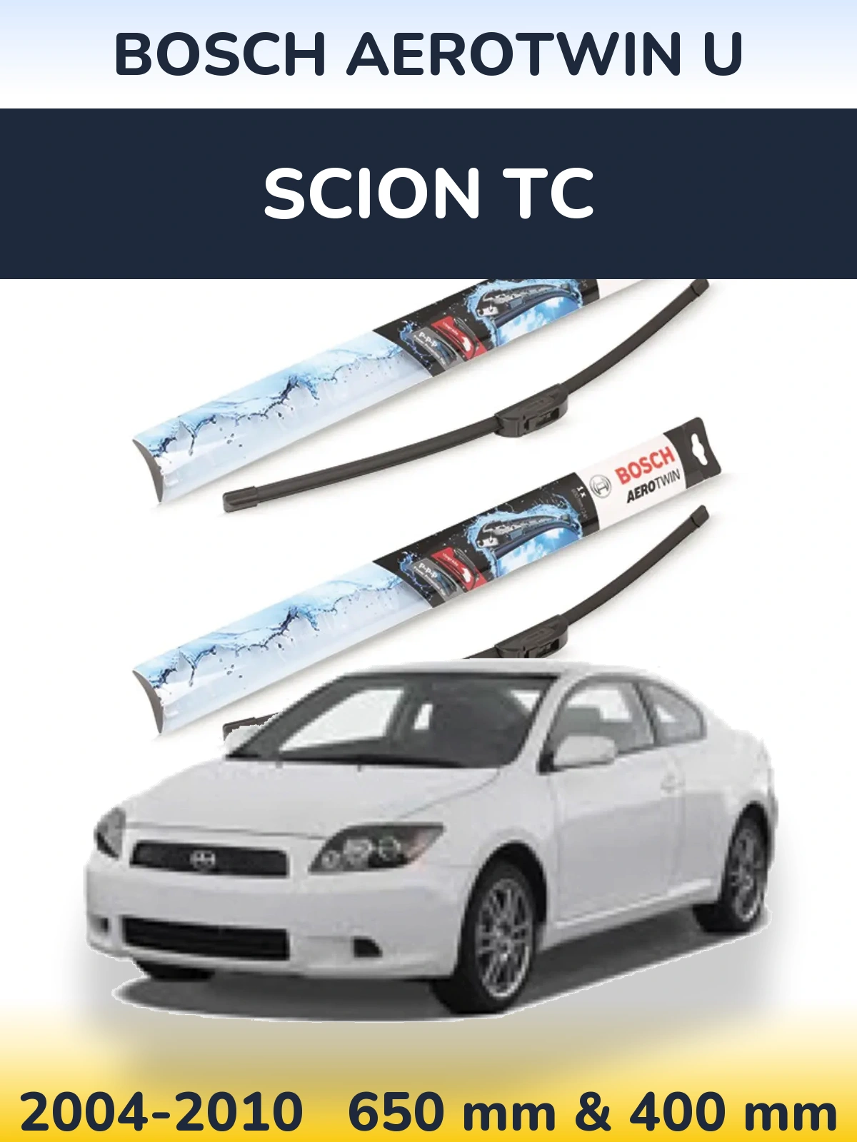 Torkarblad BOSCH AeroTwin U för Scion tC