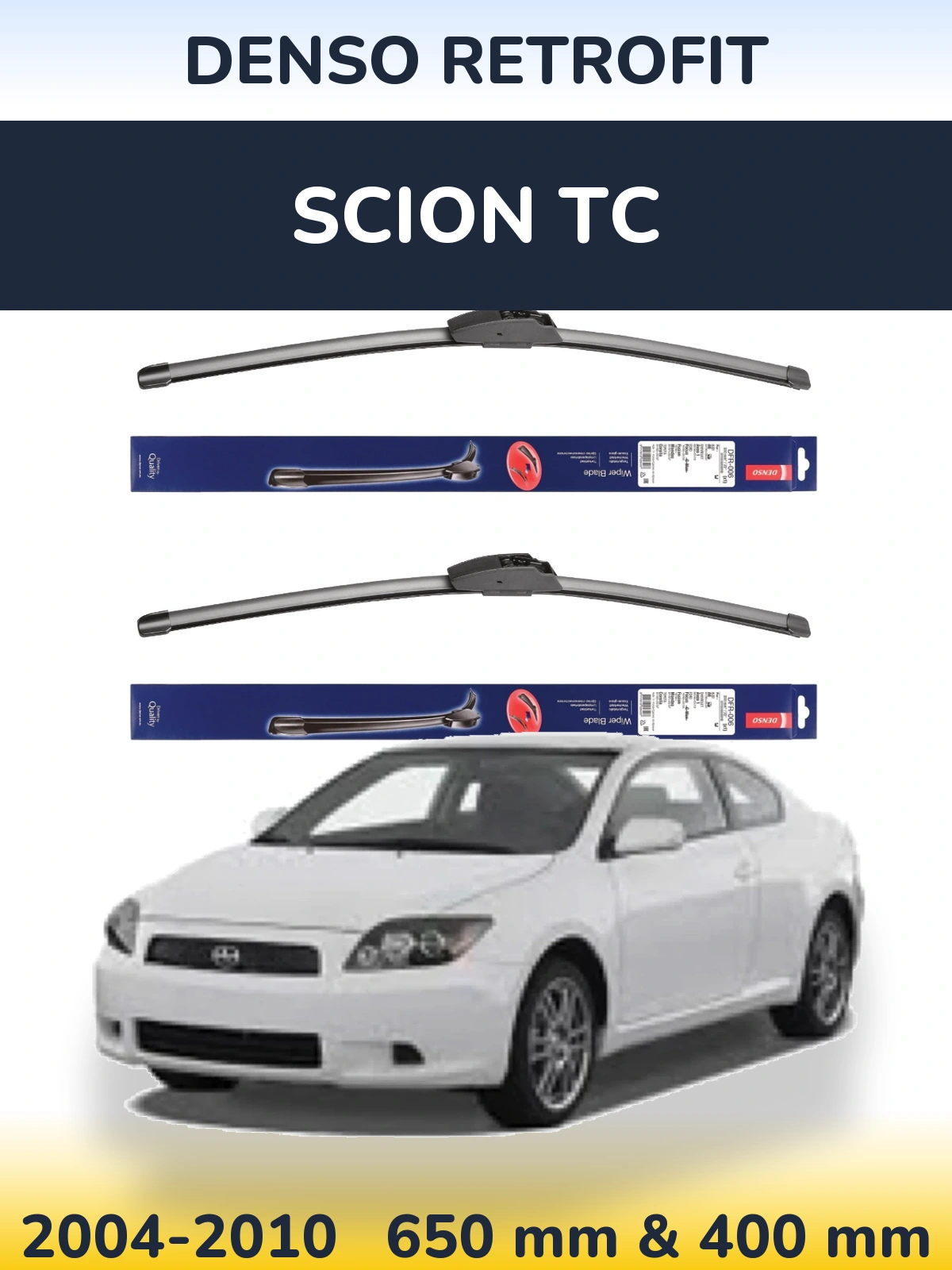 Torkarblad Denso Retrofit för Scion tC