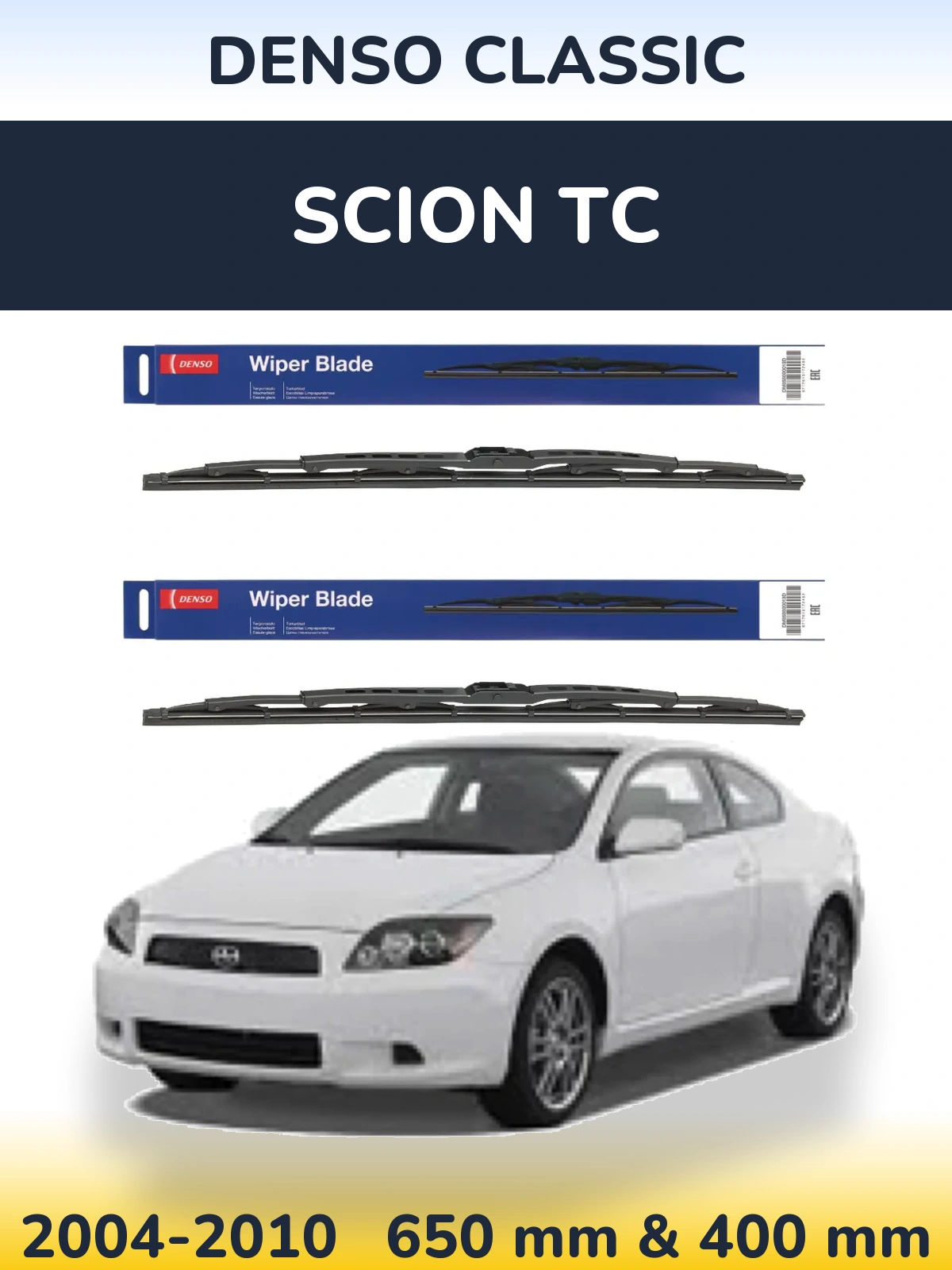 Torkarblad Denso Classic för Scion tC