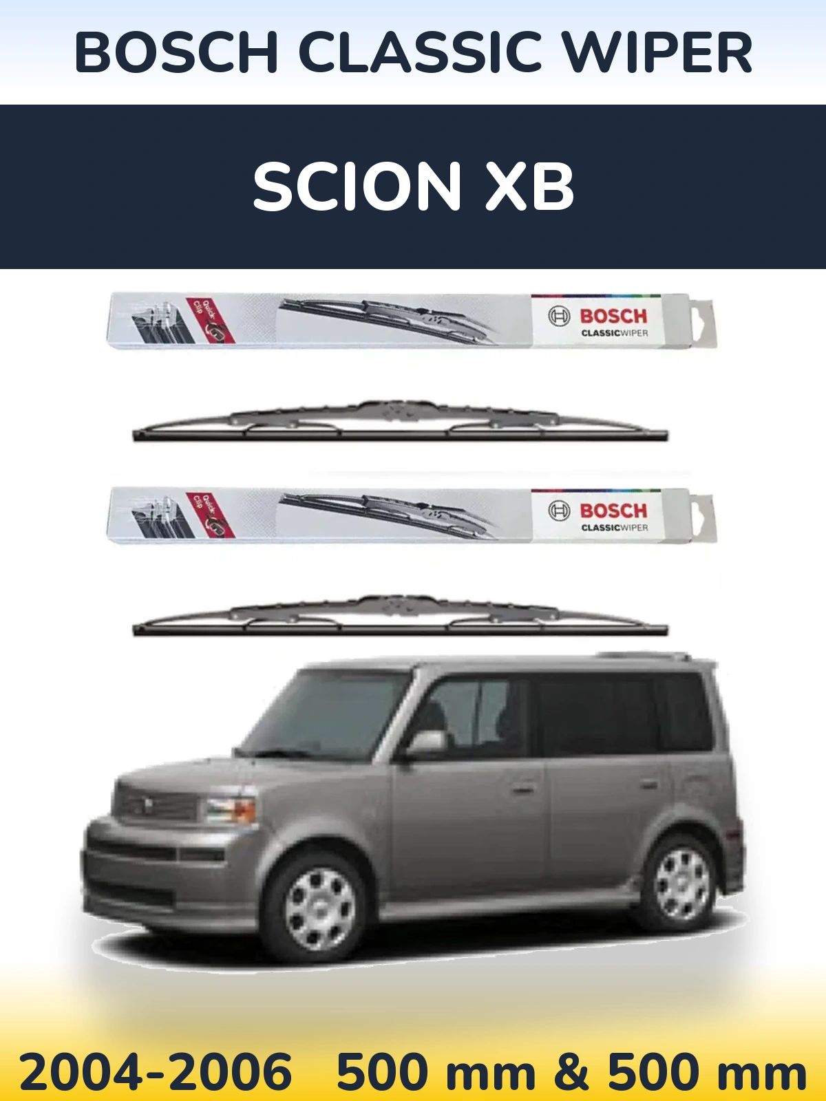Torkarblad BOSCH Classic Wiper för Scion xB