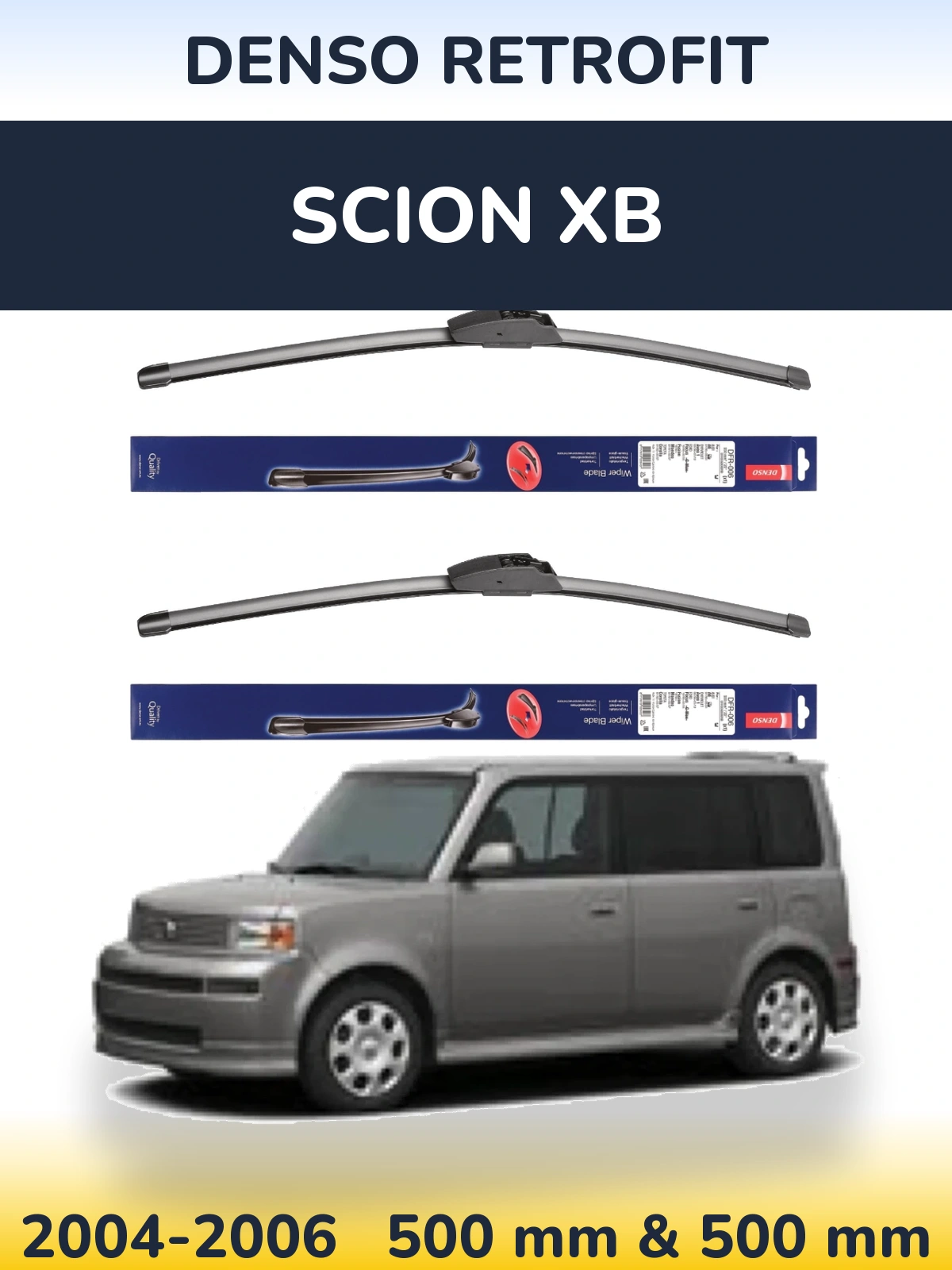 Torkarblad Denso Retrofit för Scion xB