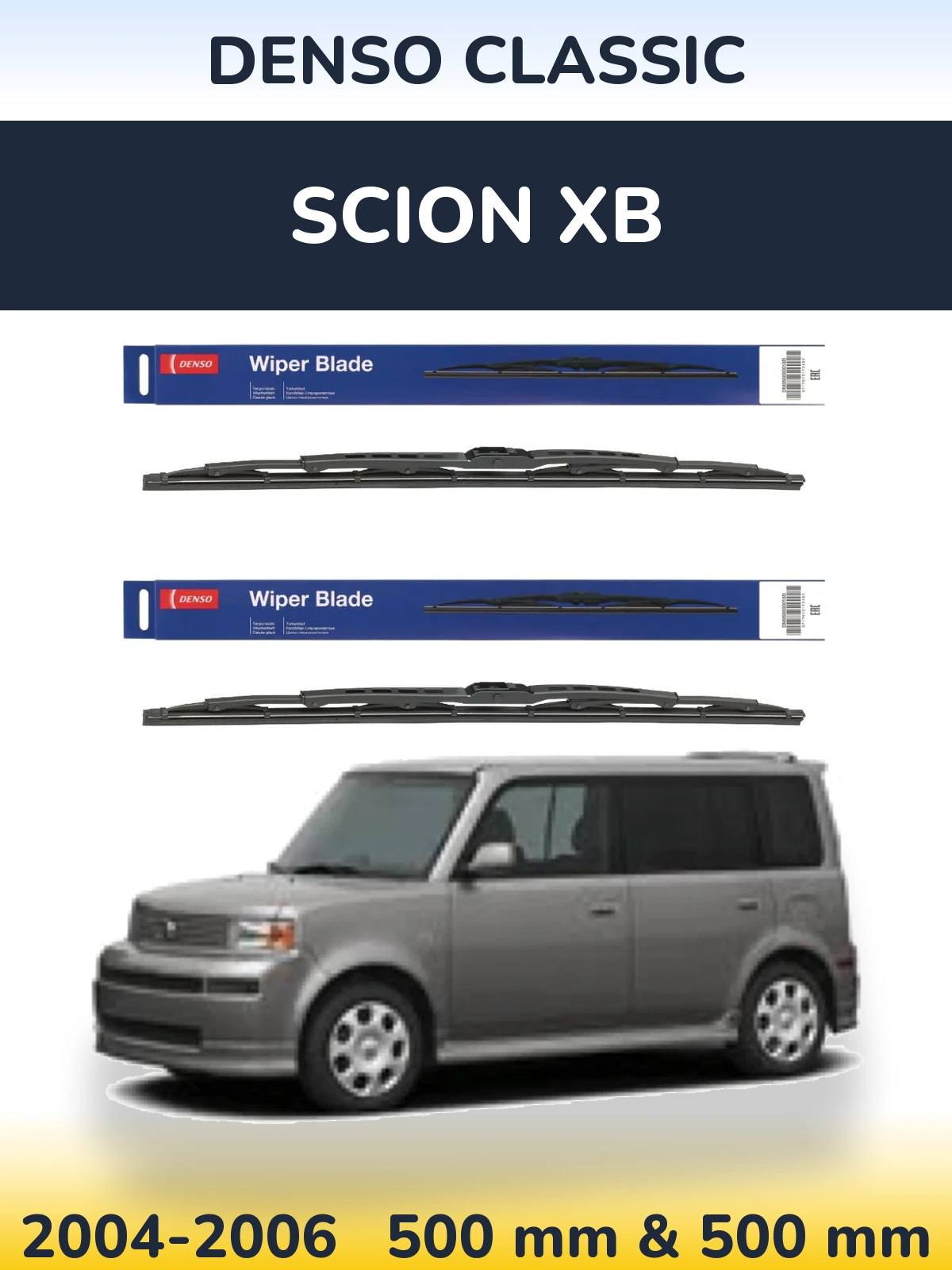 Torkarblad Denso Classic för Scion xB