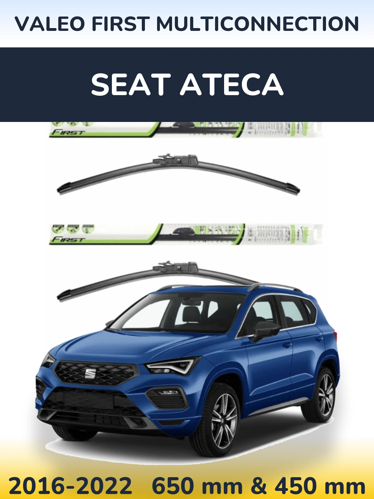 Torkarblad Valeo First MultiConnection för SEAT Ateca
