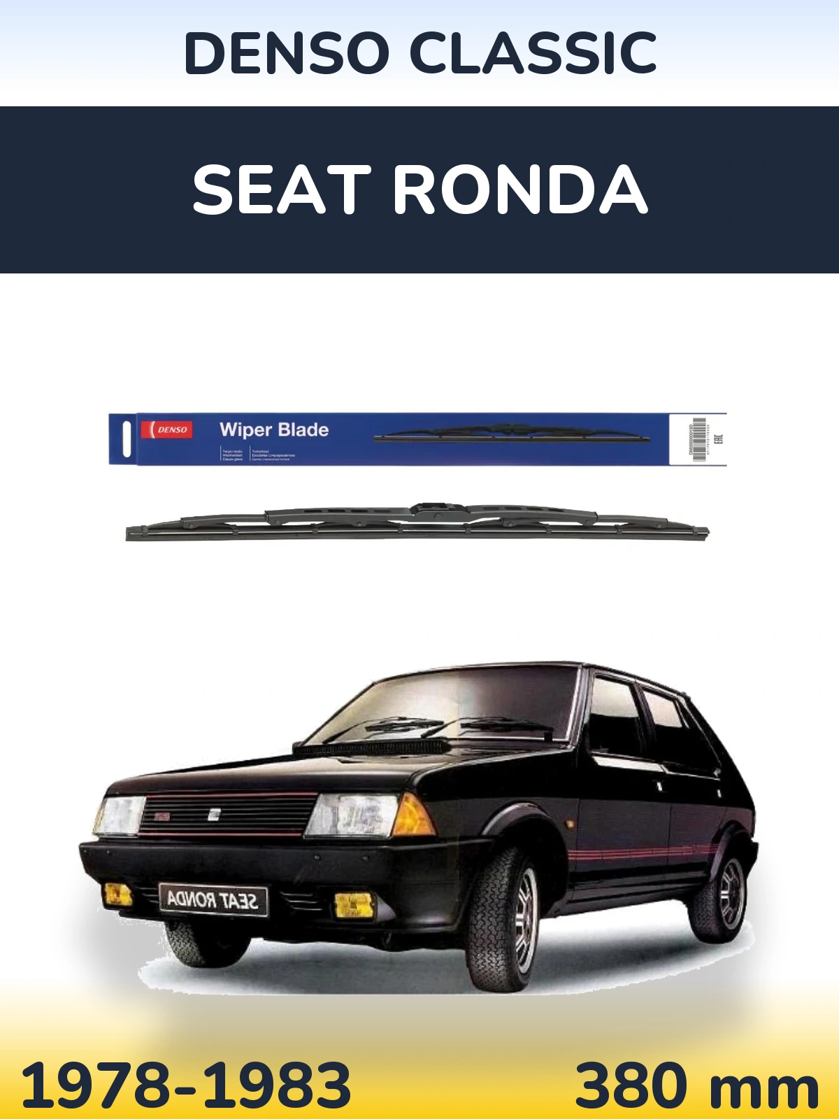 Torkarblad Denso Classic för SEAT Ronda