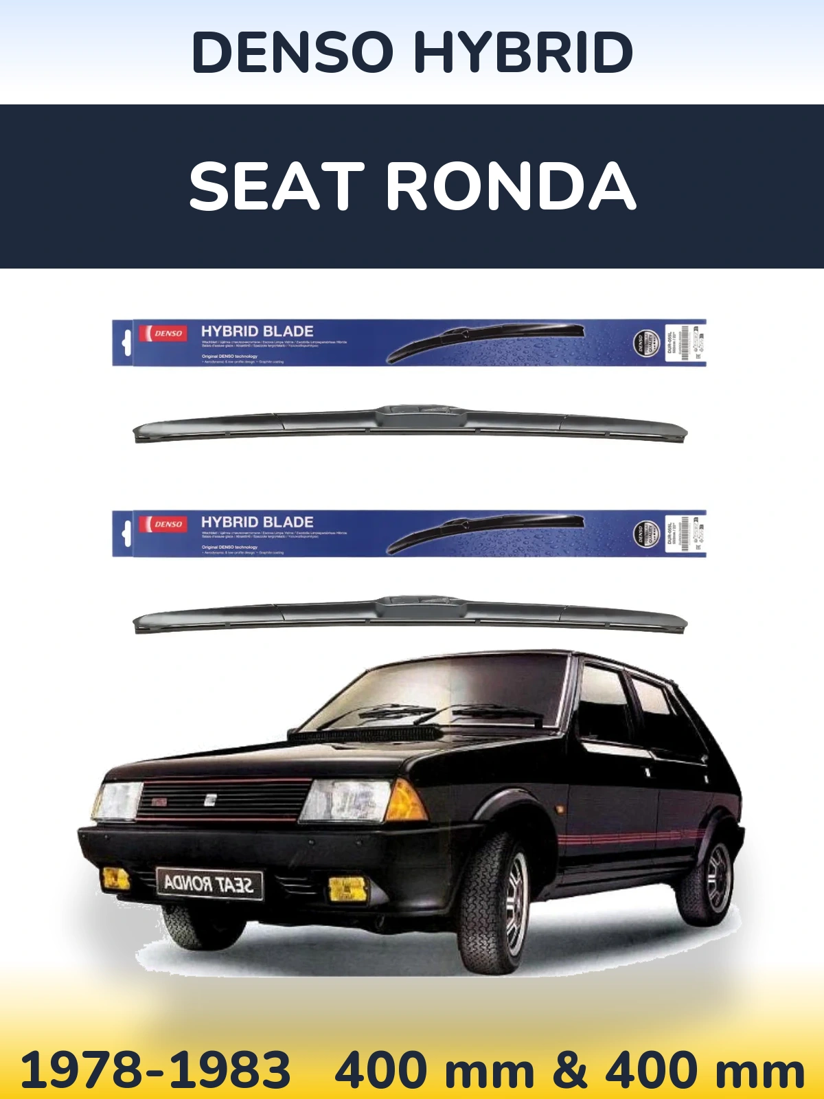 Torkarblad Denso Hybrid för SEAT Ronda