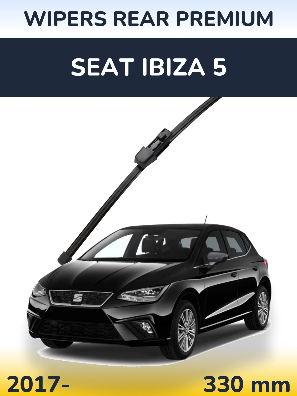 Torkarblad WIPERS REAR PREMIUM för SEAT Ibiza 5